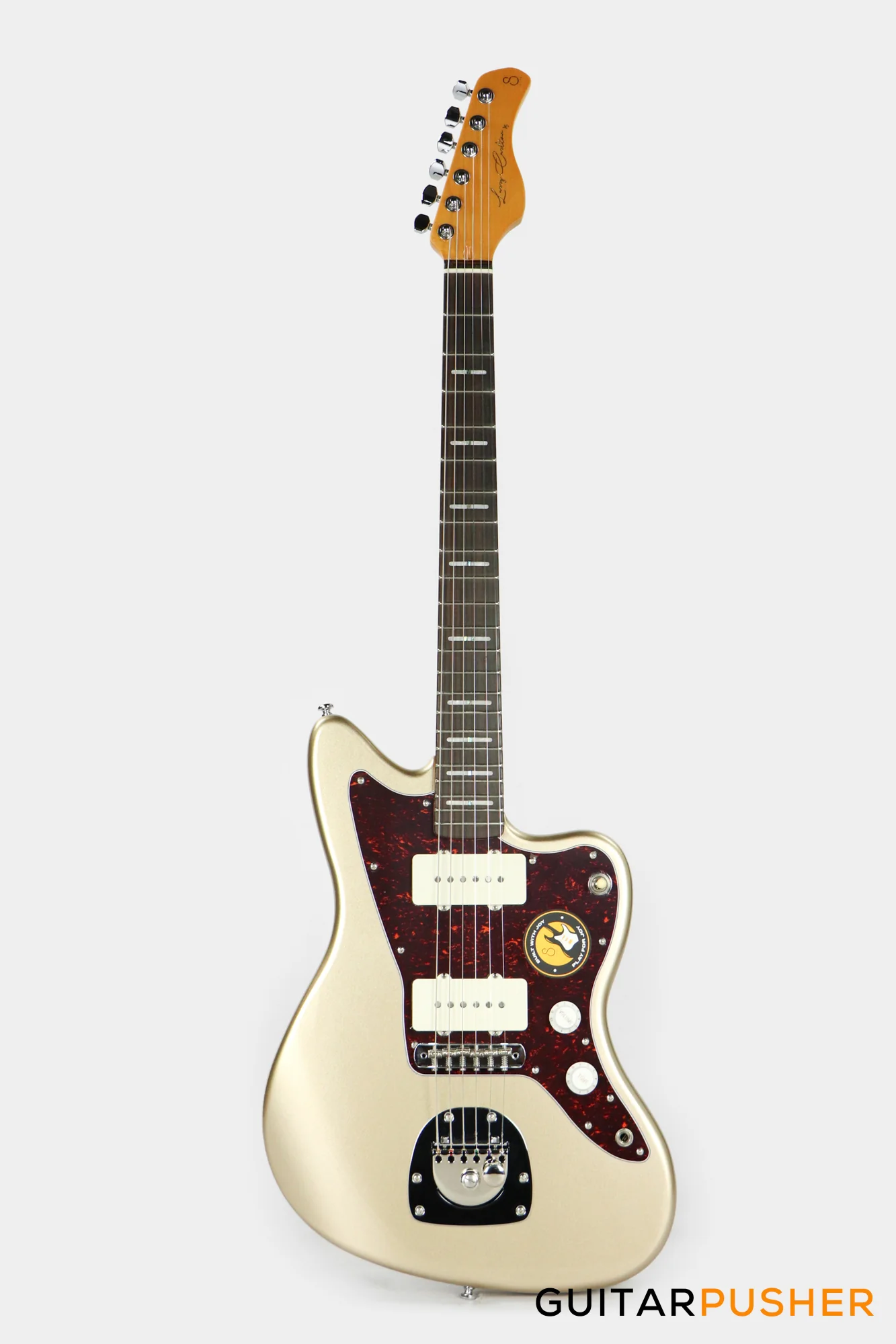 Sire J5 Alder Offset Electric Guitar - Champagne Gold Metallic (2024) - Image 2