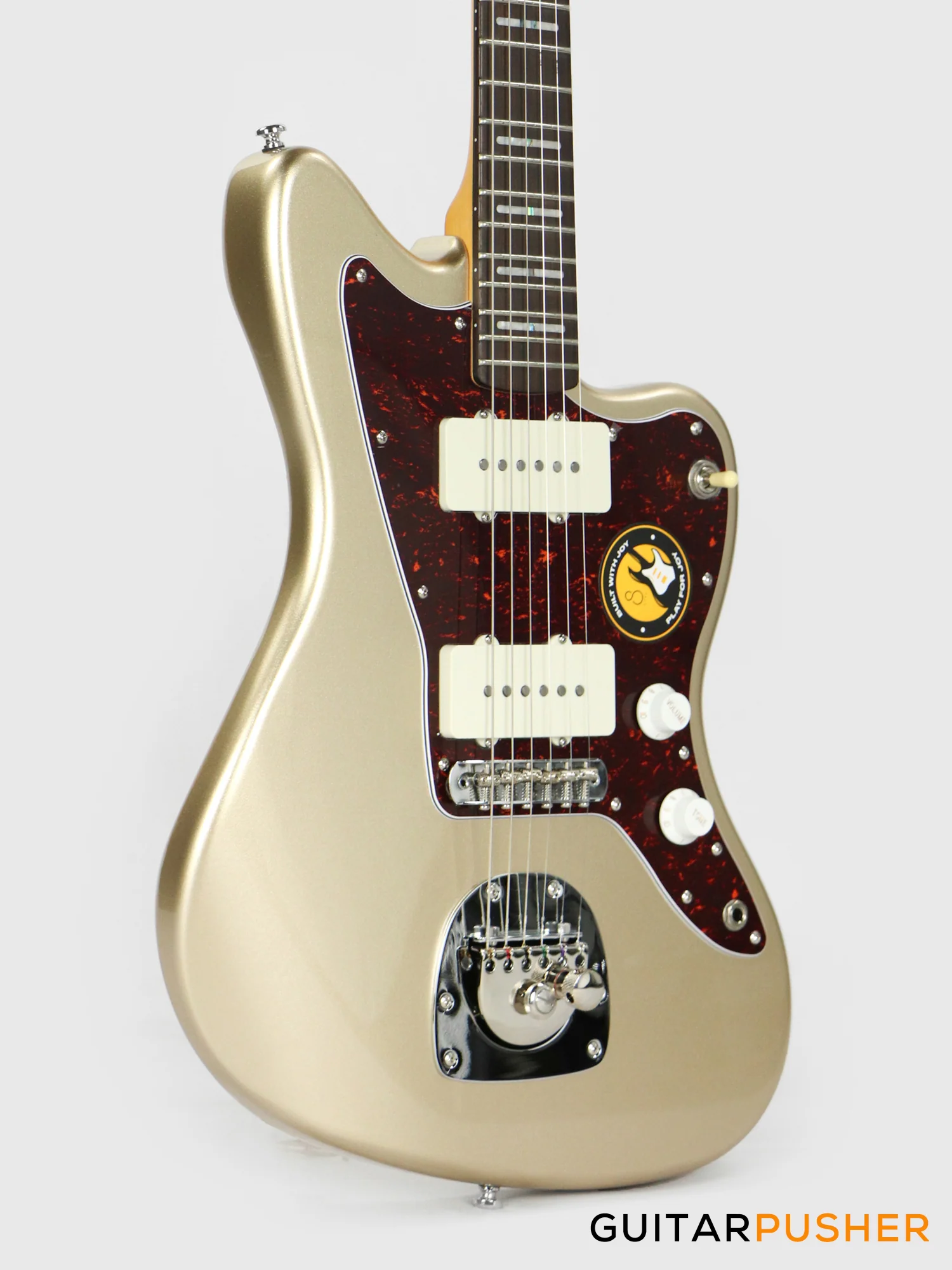 Sire J5 Alder Offset Electric Guitar - Champagne Gold Metallic (2024) - Image 5