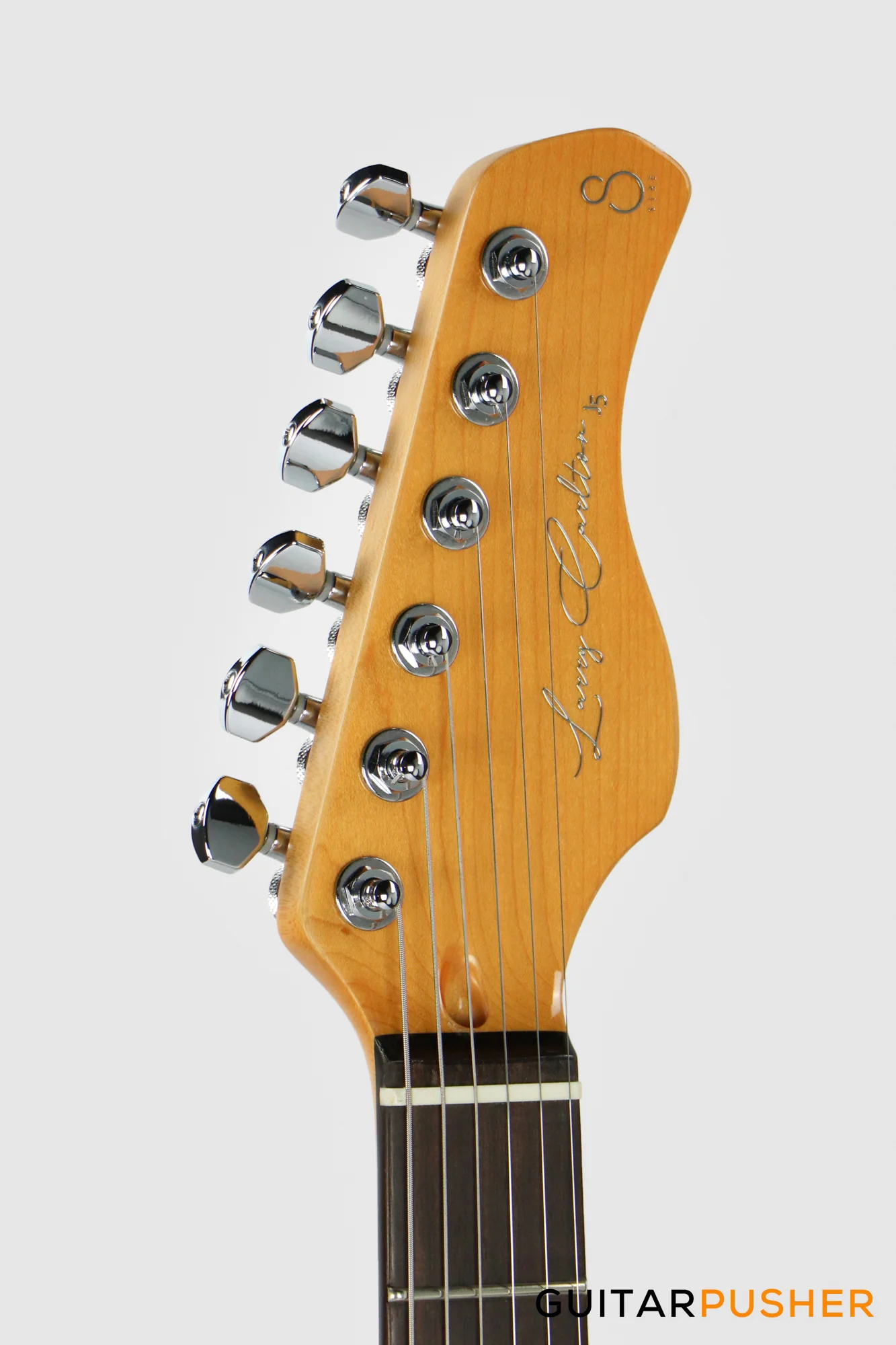 Sire J5 Alder Offset Electric Guitar - Champagne Gold Metallic (2024) - Image 6