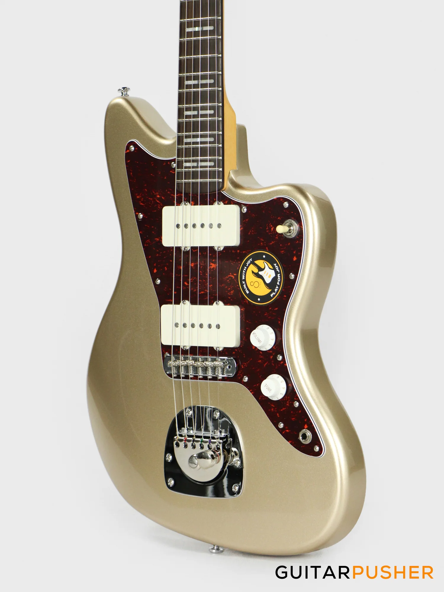 Sire J5 Alder Offset Electric Guitar - Champagne Gold Metallic (2024) - Image 9