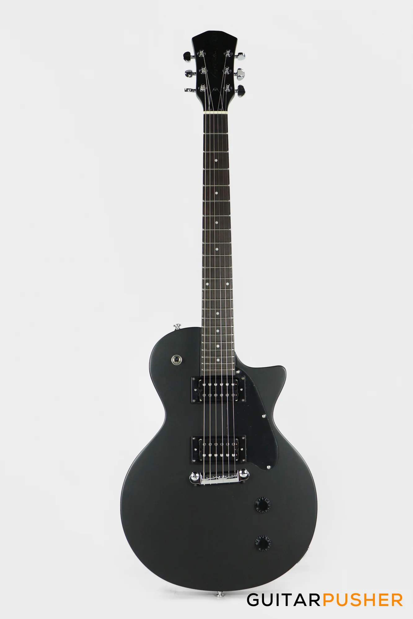 Sire L3 HH Singlecut Jr. Electric Guitar - Black Satin (2024) - Image 2