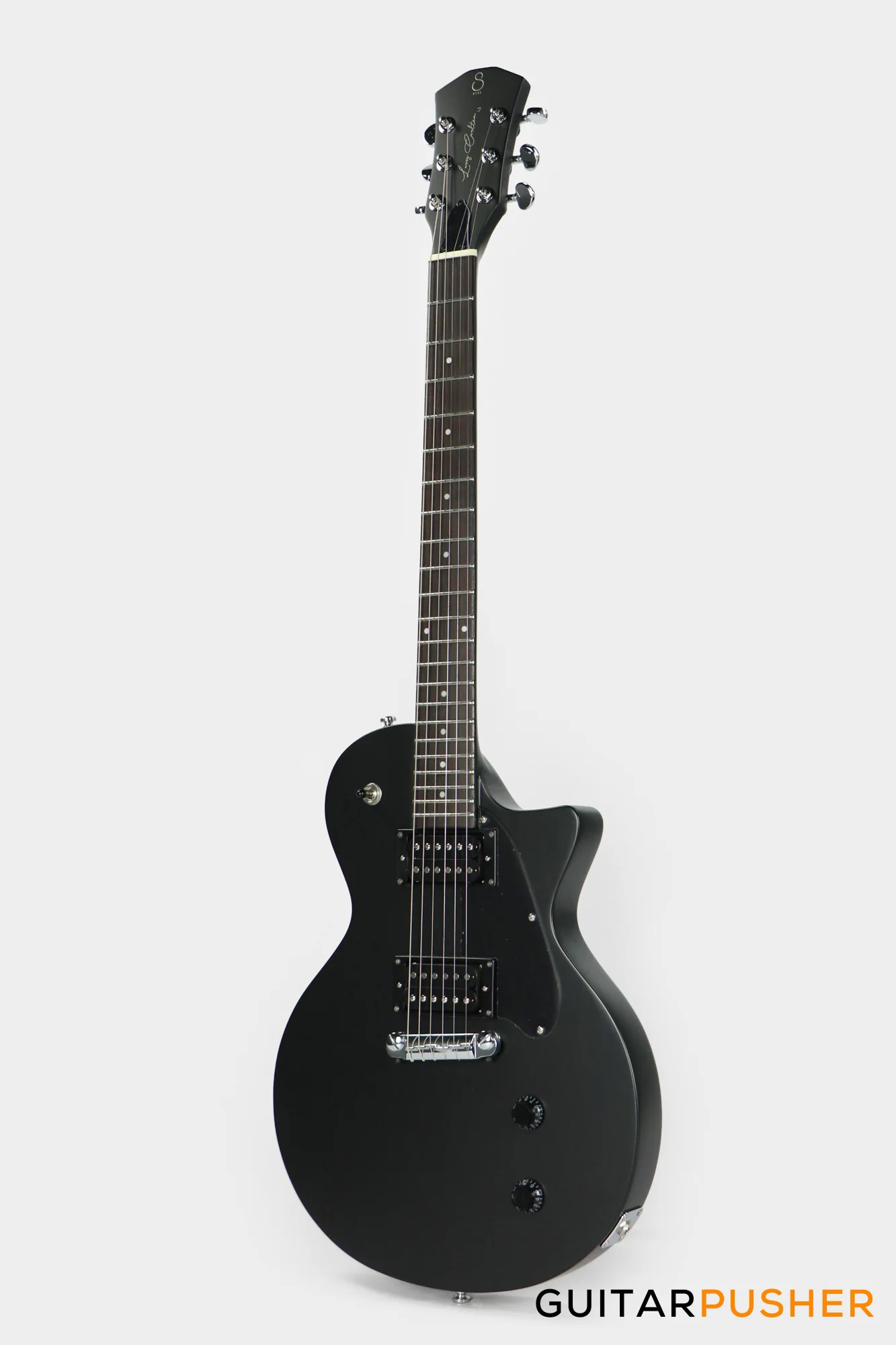 Sire L3 HH Singlecut Jr. Electric Guitar - Black Satin (2024) - Image 8