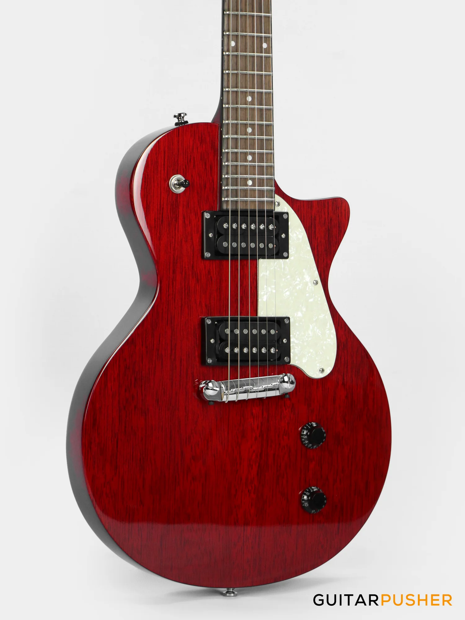 Sire L3 HH Singlecut Jr. Electric Guitar - Cherry (2024) - Image 4