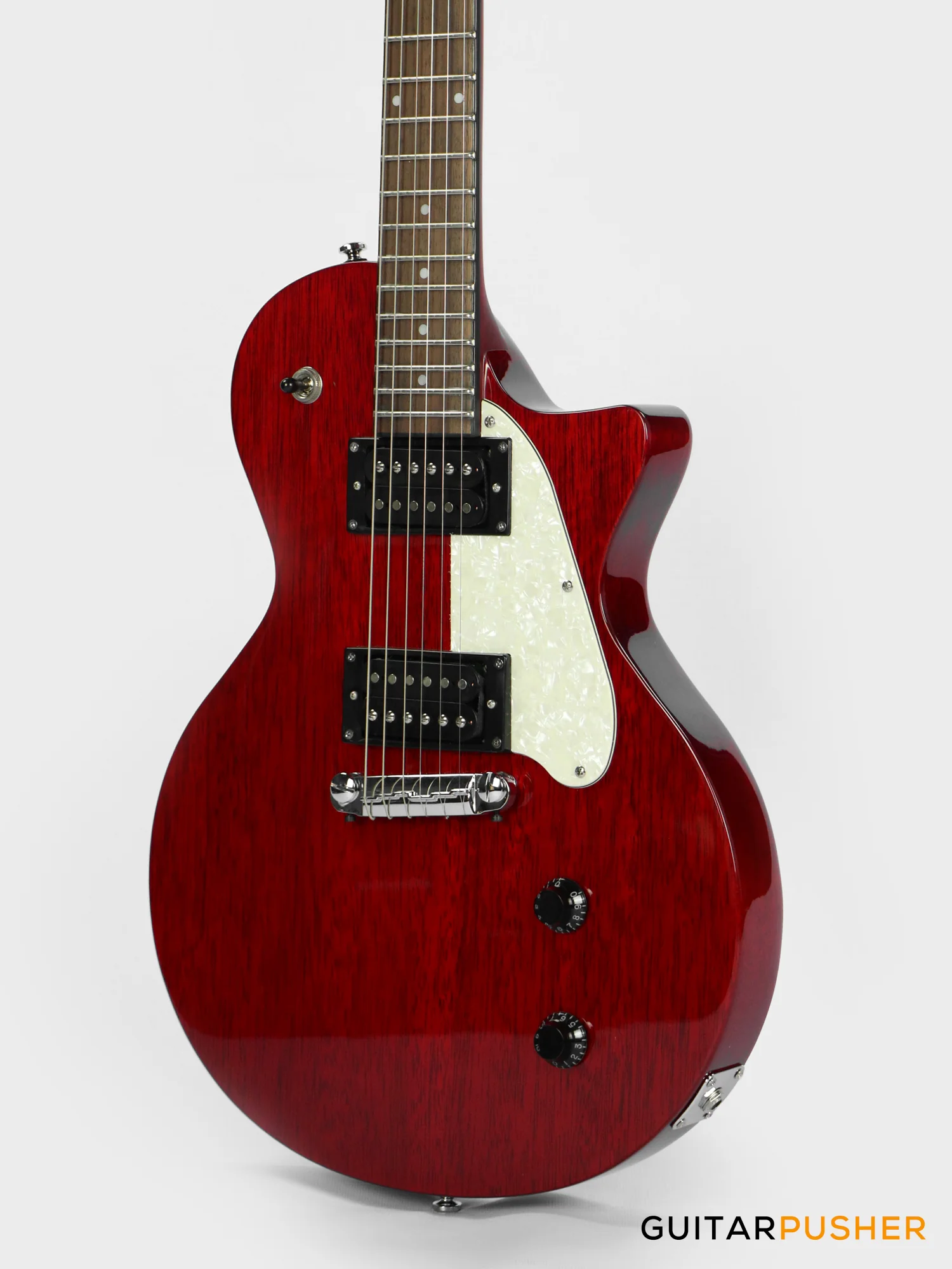 Sire L3 HH Singlecut Jr. Electric Guitar - Cherry (2024) - Image 7