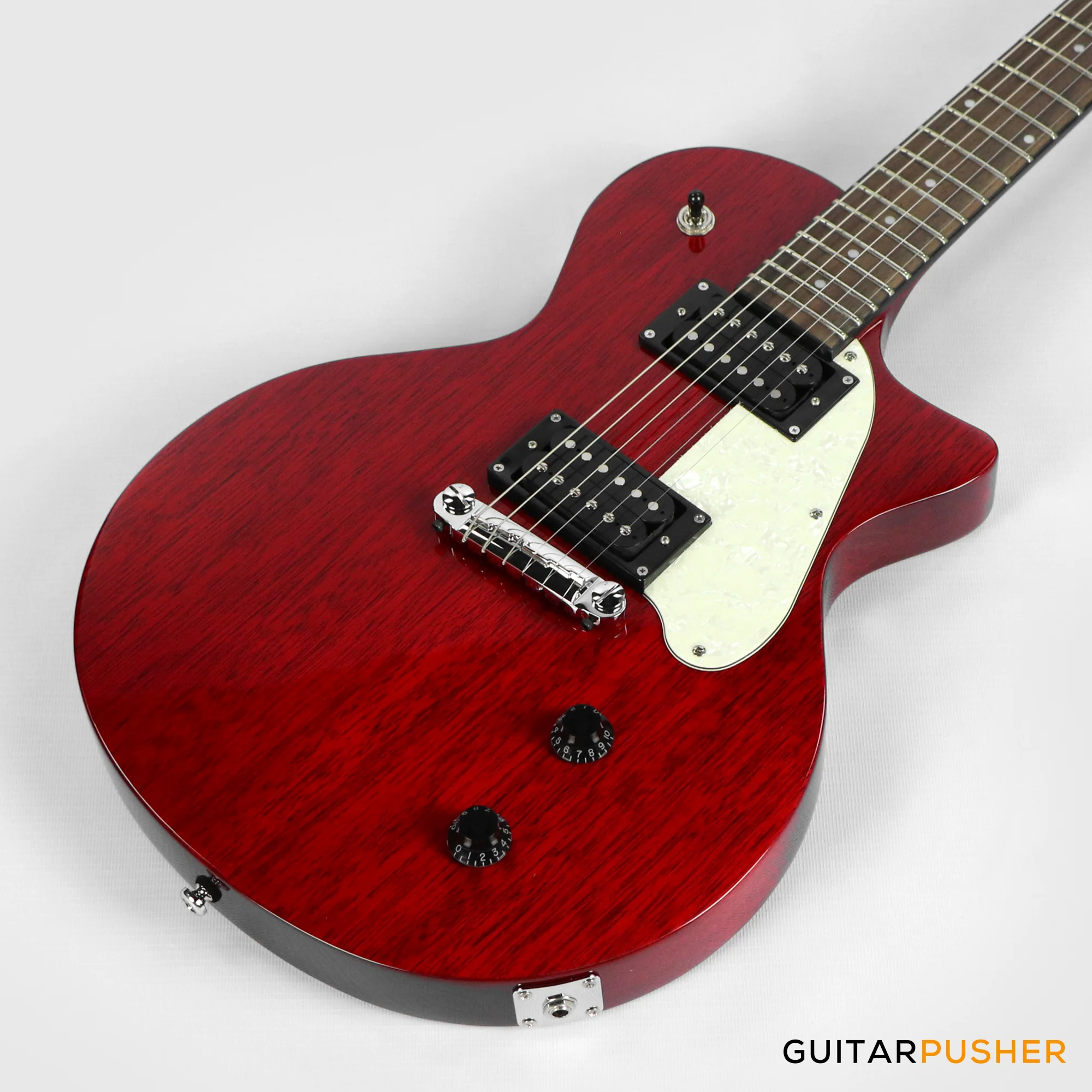 Sire L3 HH Singlecut Jr. Electric Guitar - Cherry (2024) - Image 8
