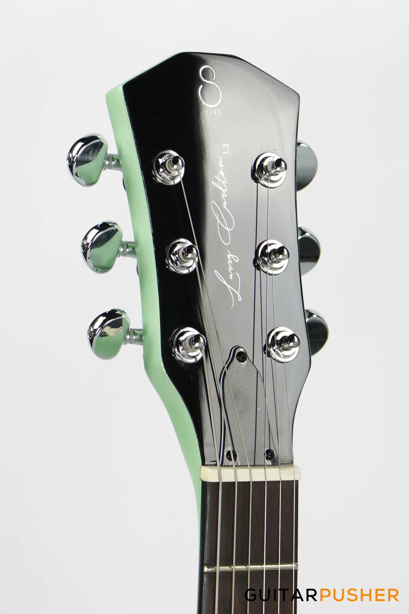 Sire L3 HH Singlecut Jr. Electric Guitar - Surf Green Metallic (2024) - Image 4