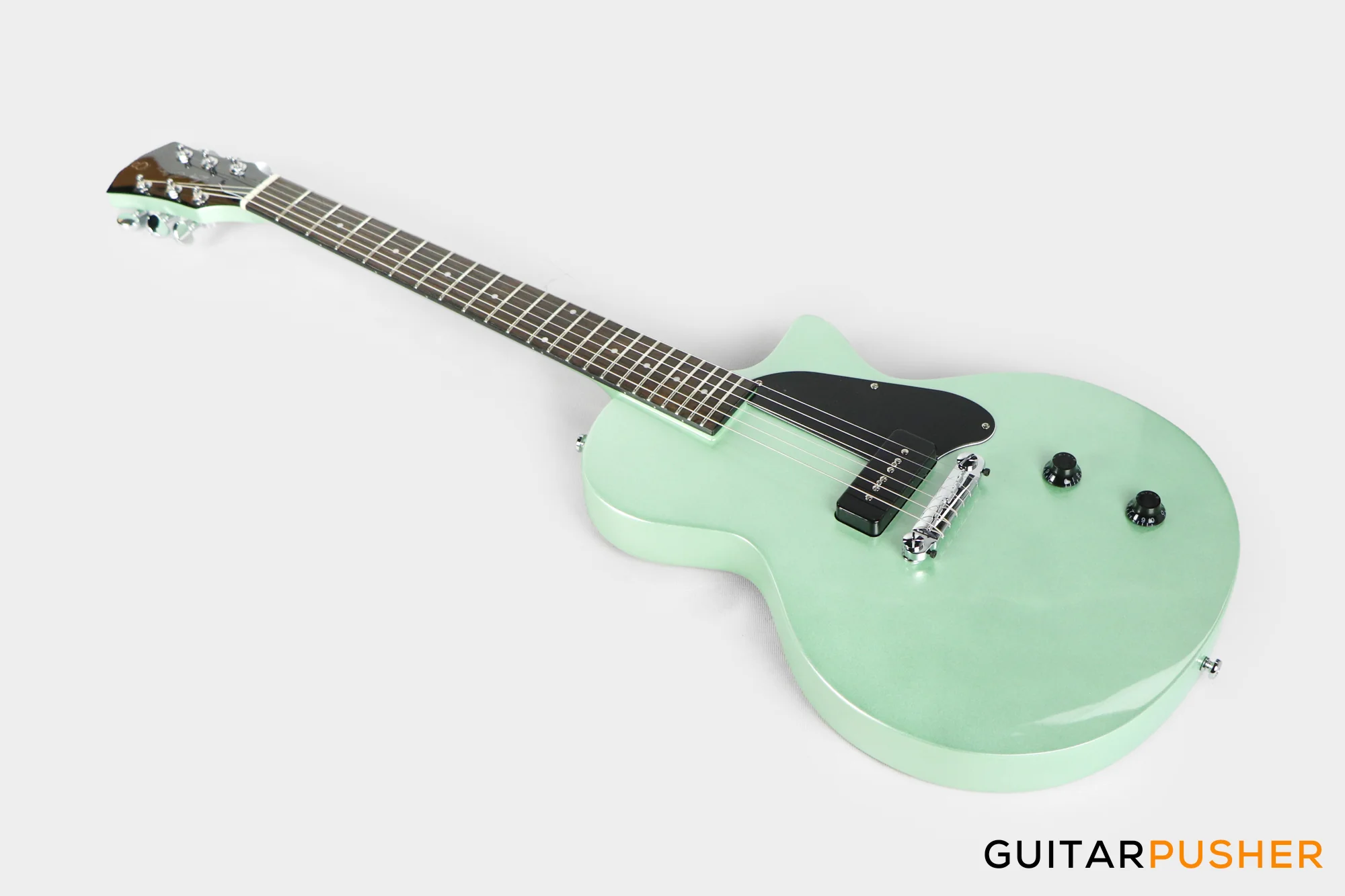 Sire L3 P90 Singlecut Jr. Electric Guitar - Surf Green Metallic (2024) - Image 10
