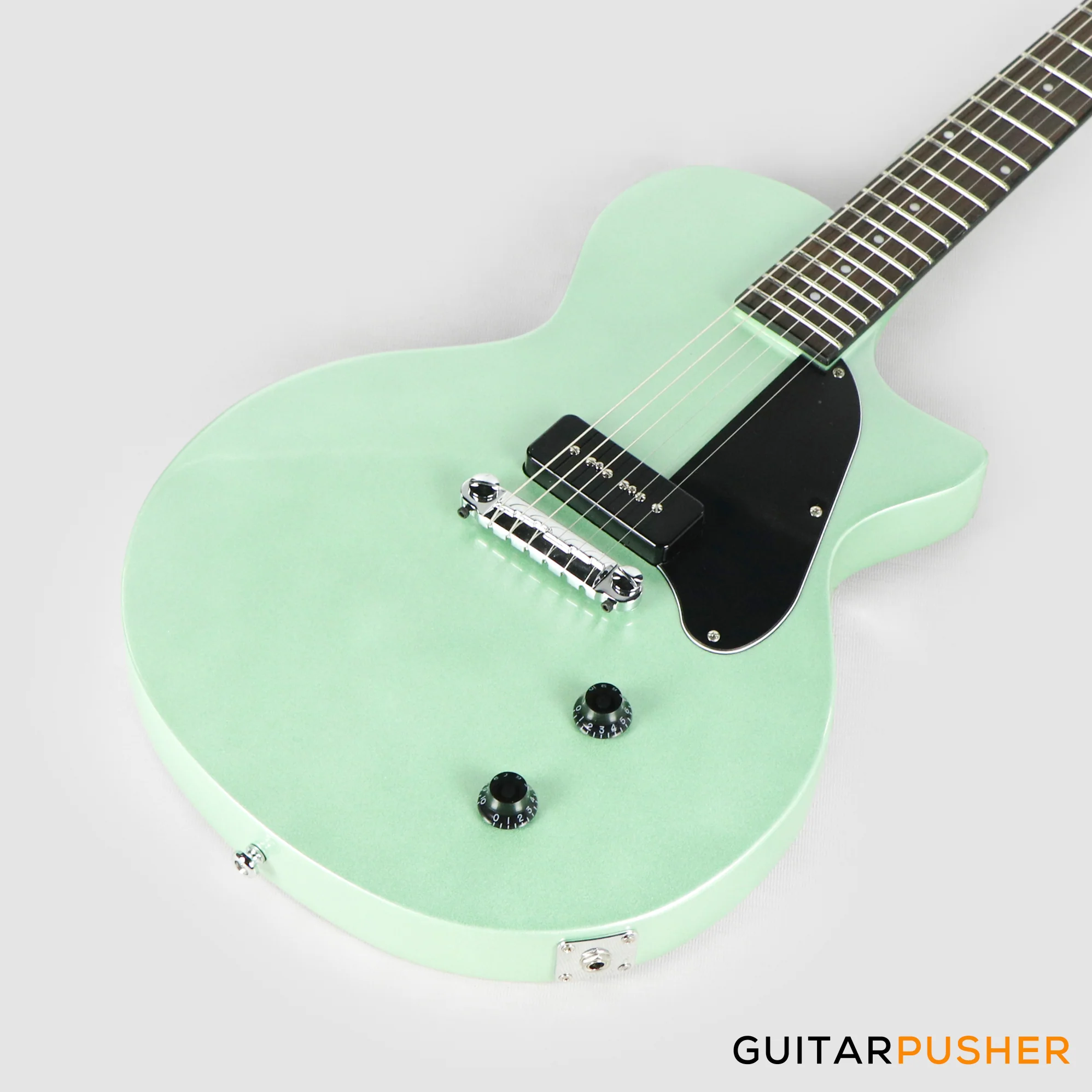 Sire L3 P90 Singlecut Jr. Electric Guitar - Surf Green Metallic (2024) - Image 11