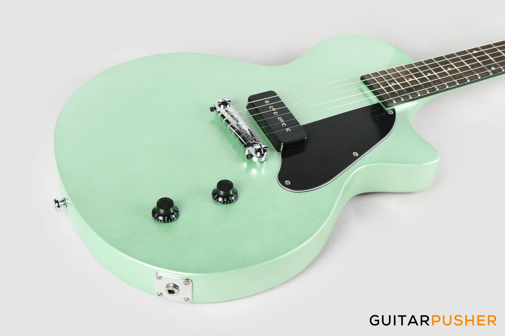 Sire L3 P90 Singlecut Jr. Electric Guitar - Surf Green Metallic (2024) - Image 12