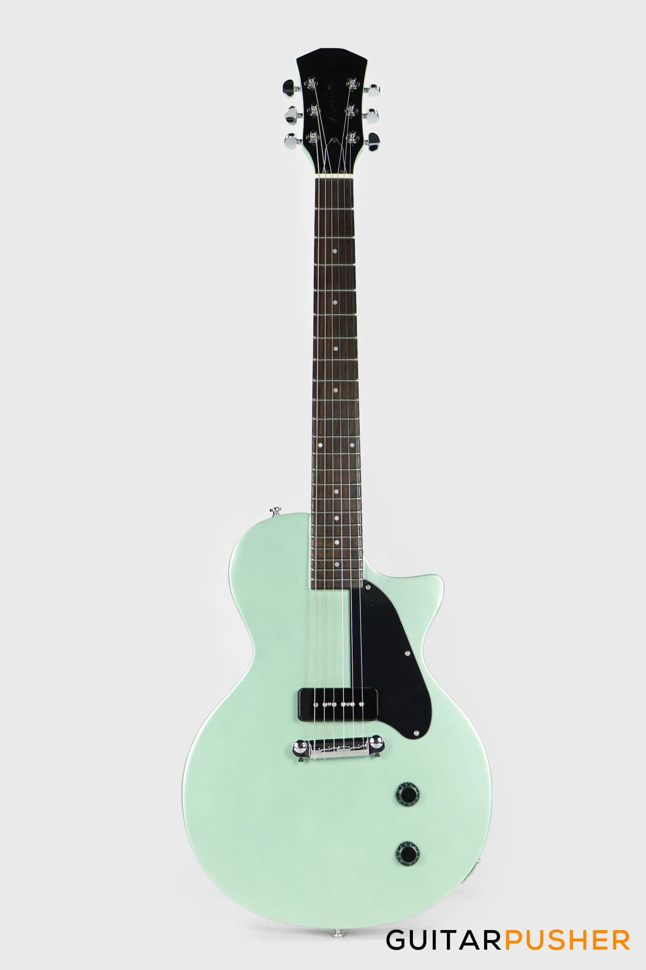 Sire L3 P90 Singlecut Jr. Electric Guitar - Surf Green Metallic (2024) - Image 2