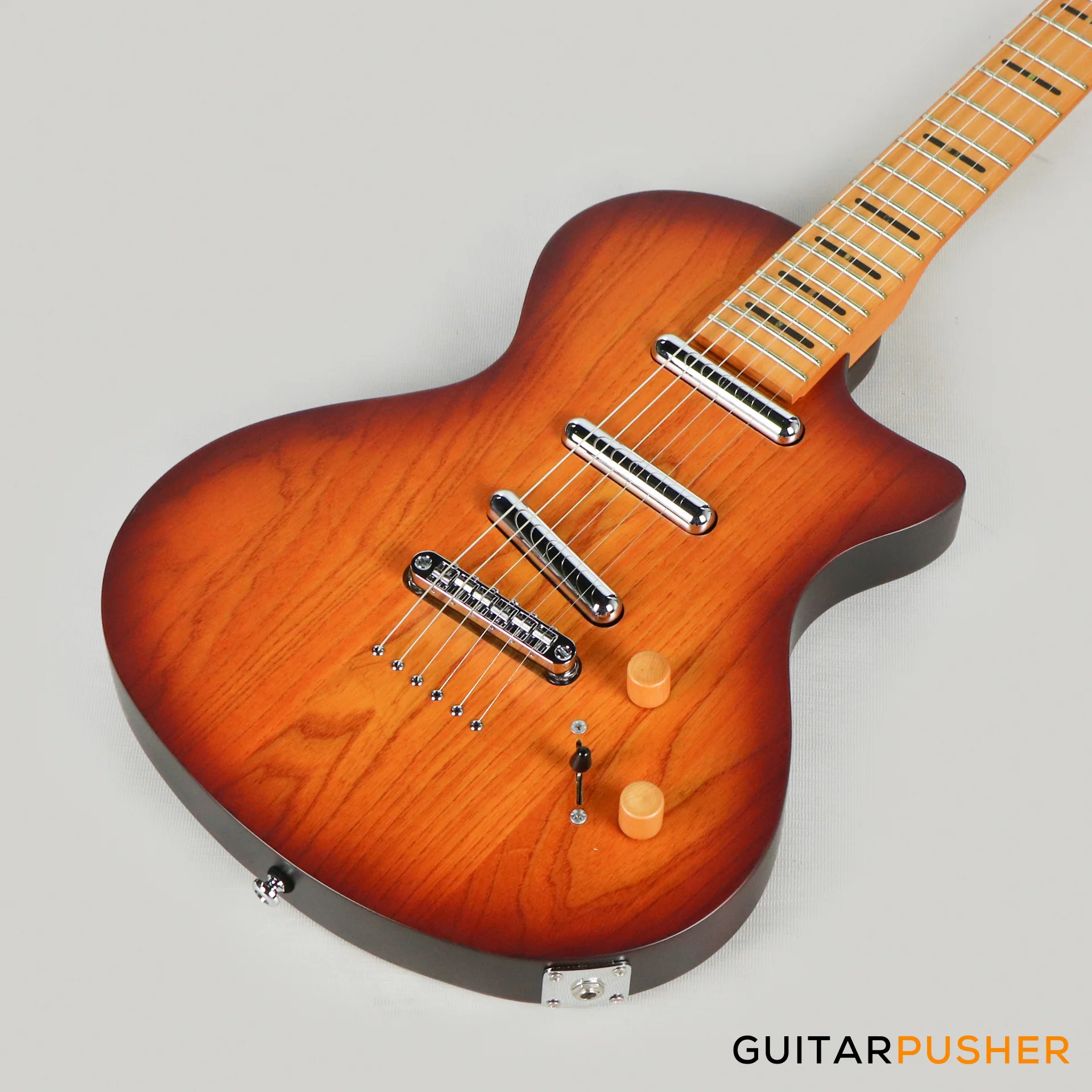 Sire L5 SSS Singlecut Jr. Electric Guitar - Tobacco Sunburst Satin (2024) - Image 11