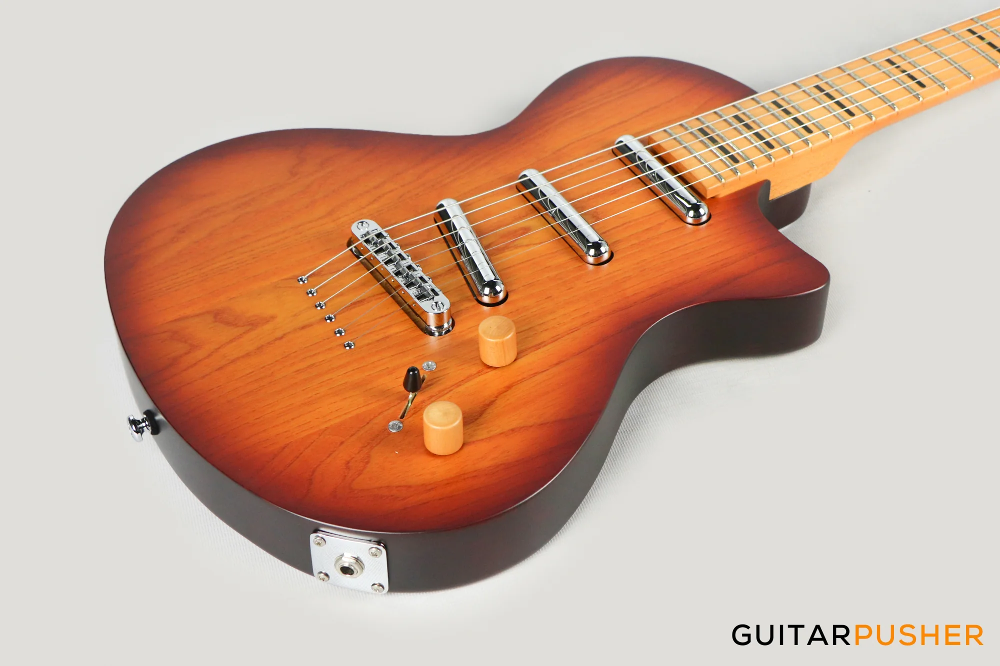 Sire L5 SSS Singlecut Jr. Electric Guitar - Tobacco Sunburst Satin (2024) - Image 12