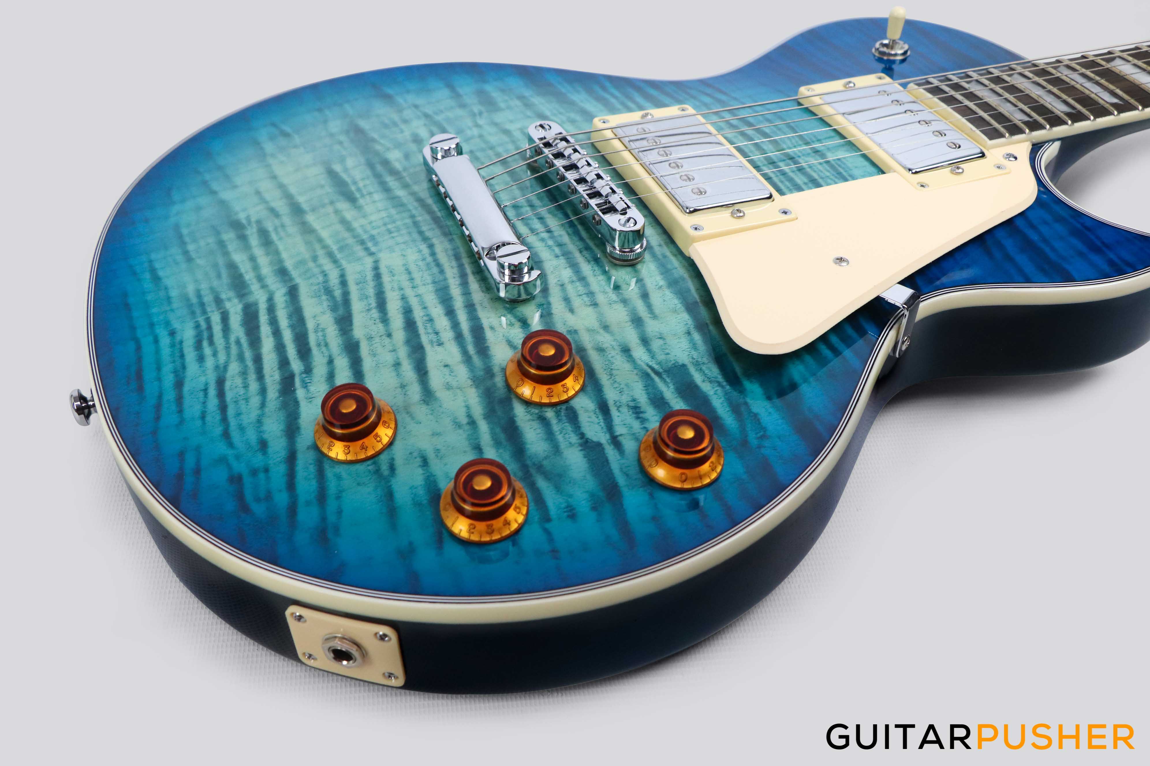 Sire L7 Single-Cut Electric Guitar - Transblue - Image 4