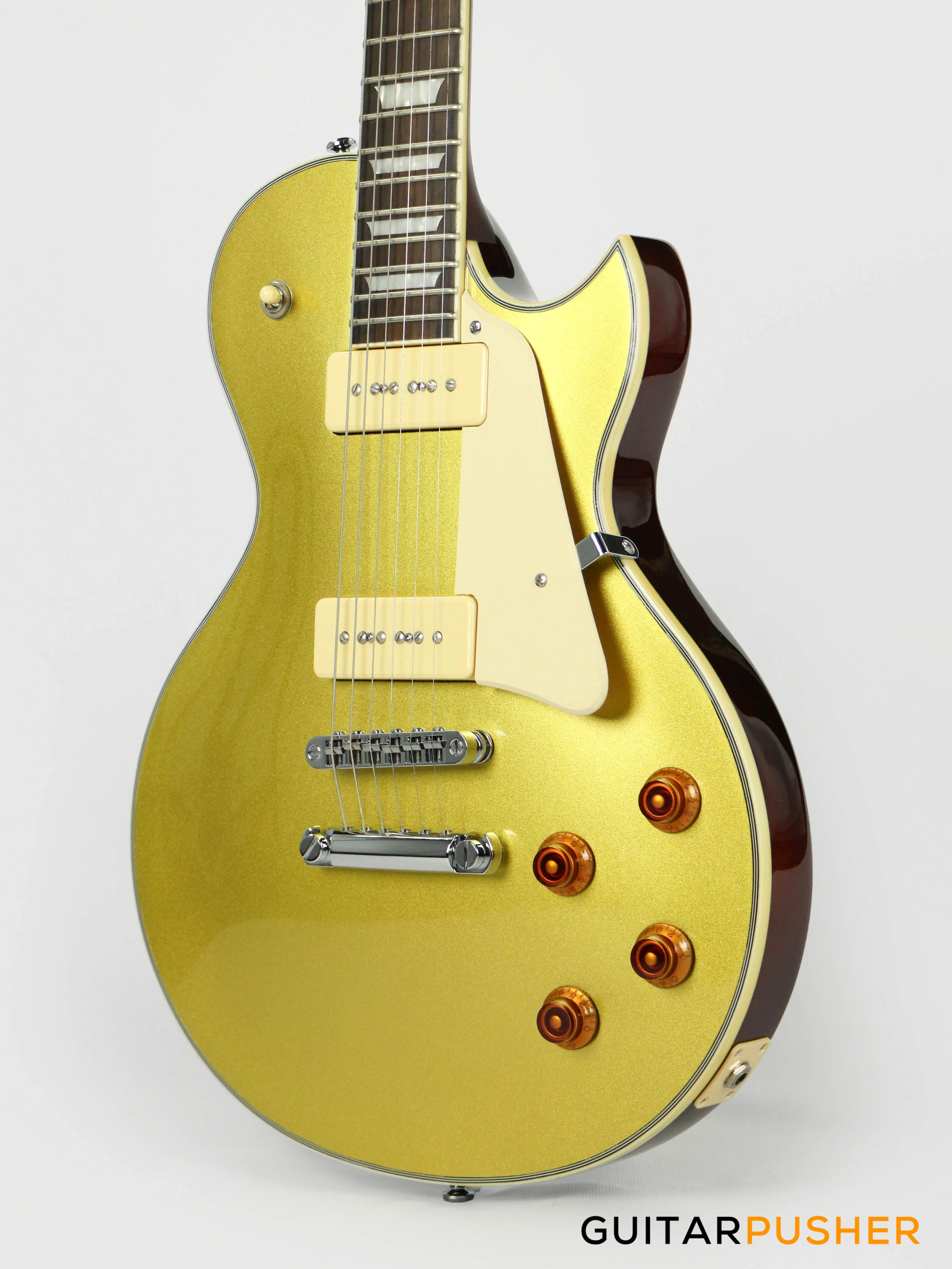 Sire L7V Singlecut Electric Guitar - Goldtop (2023) - Image 9