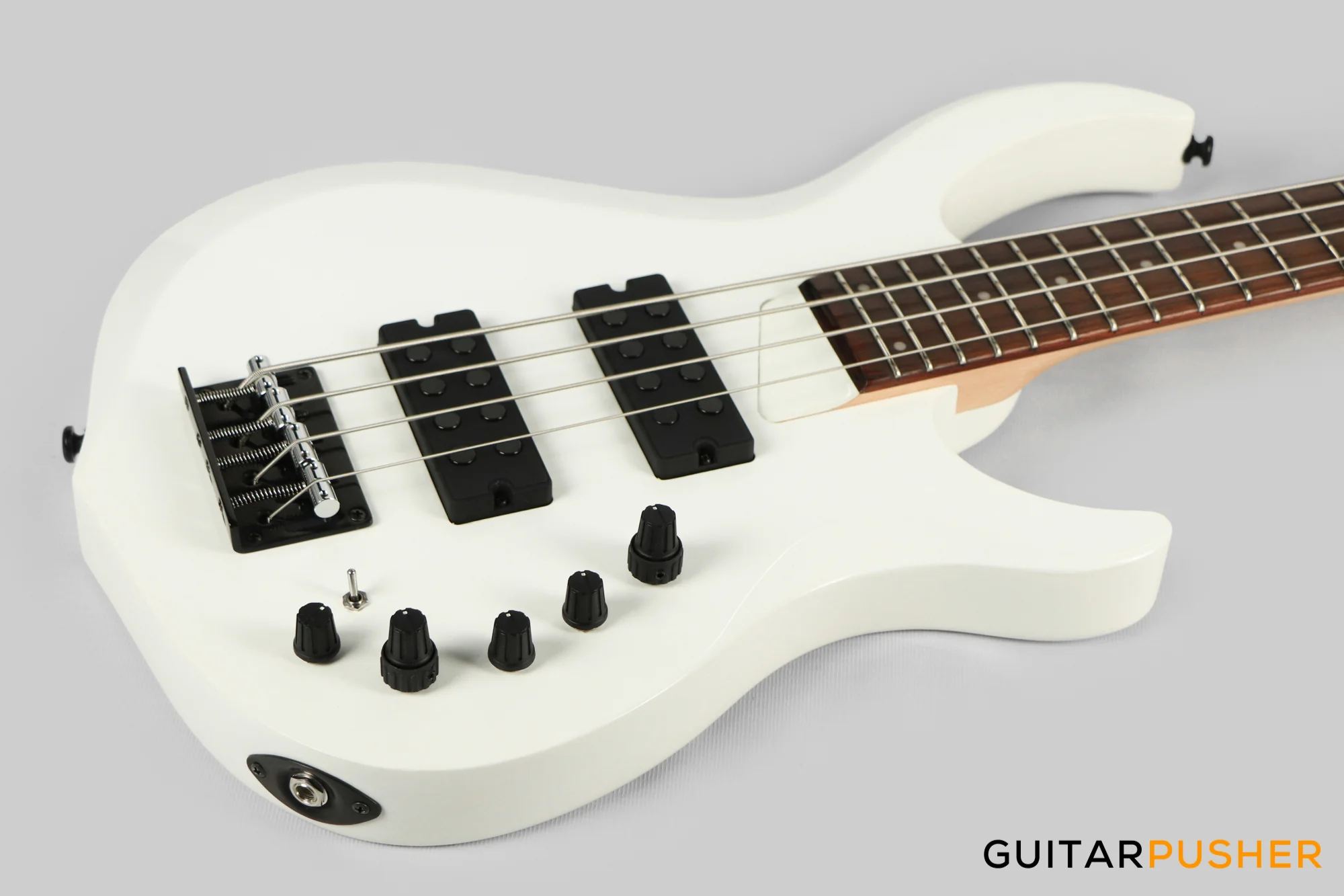 Sire M2 4-String Bass (2023) - Pearl White - Image 11