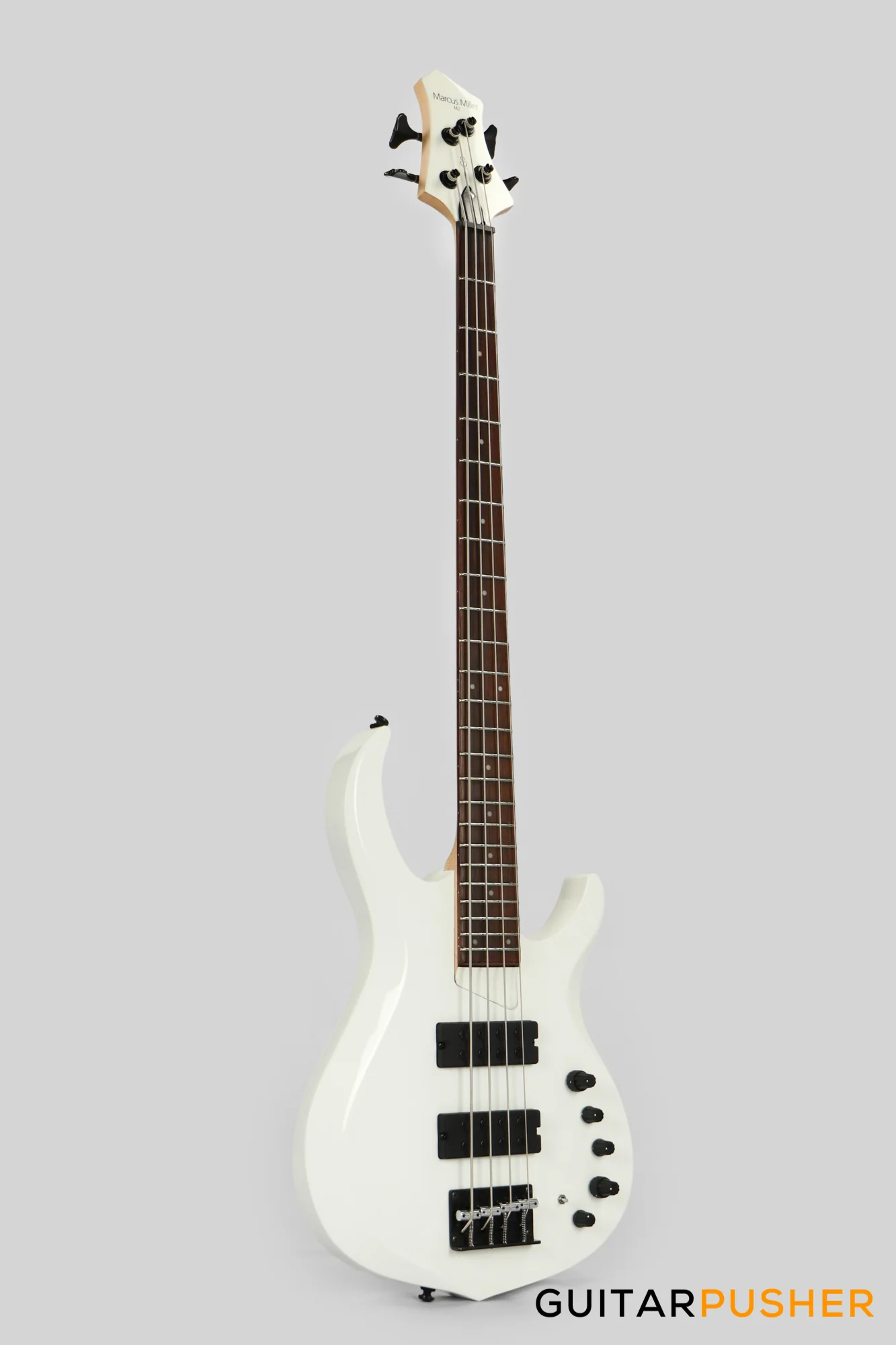 Sire M2 4-String Bass (2023) - Pearl White - Image 4