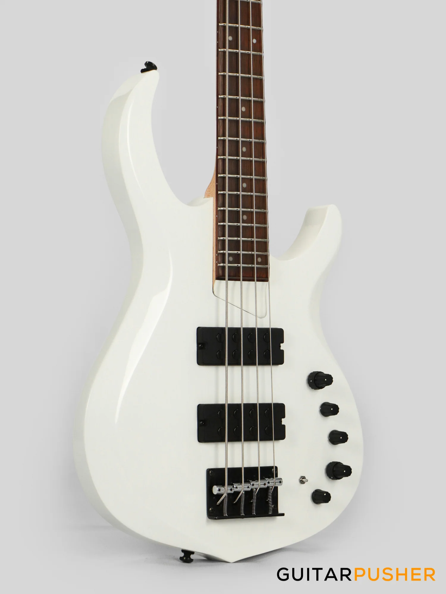Sire M2 4-String Bass (2023) - Pearl White - Image 5