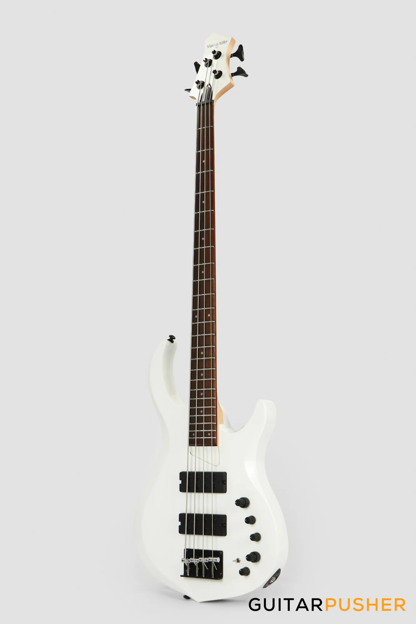 Sire M2 4-String Bass (2023) - Pearl White - Image 7