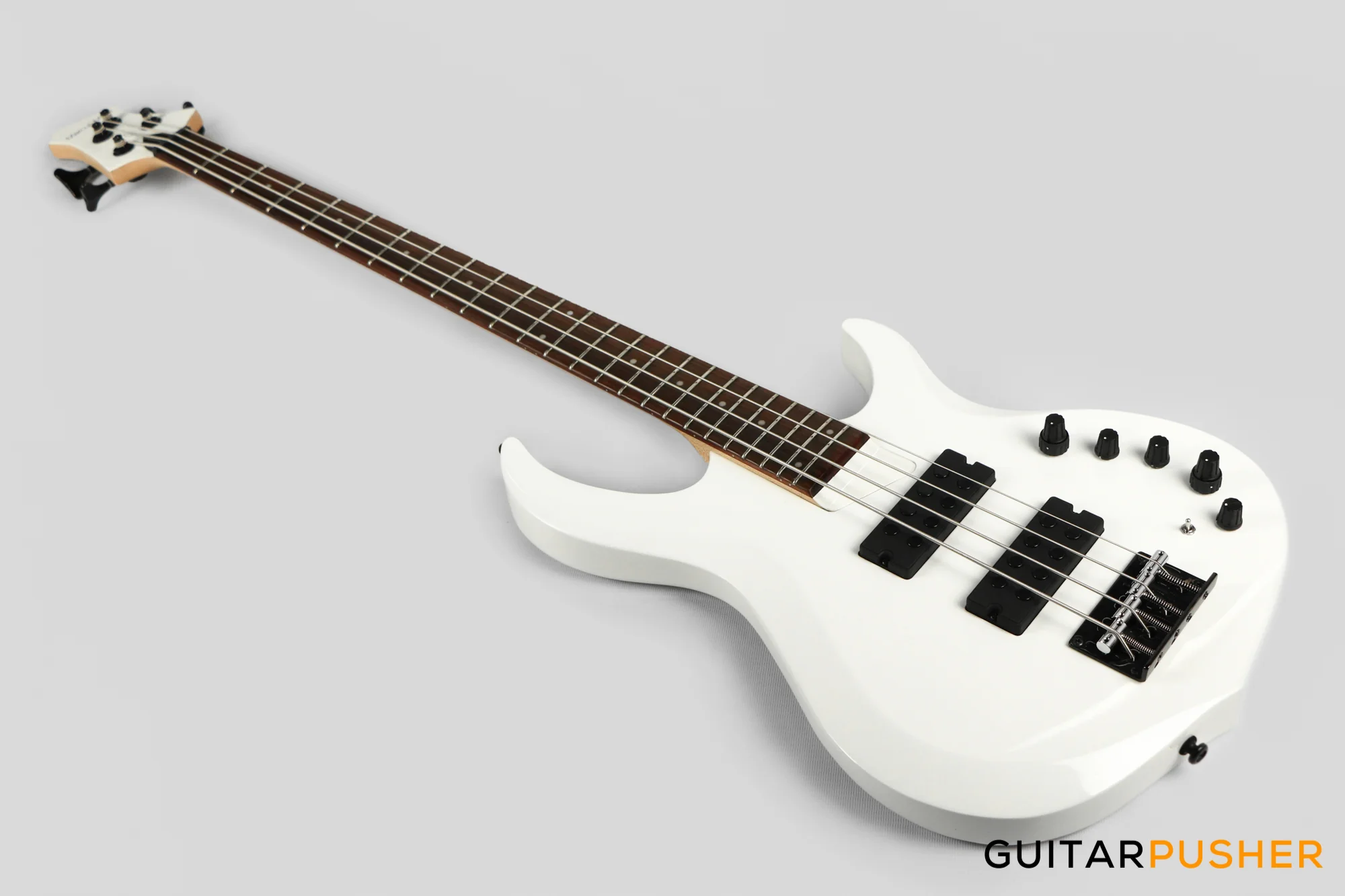 Sire M2 4-String Bass (2023) - Pearl White - Image 9