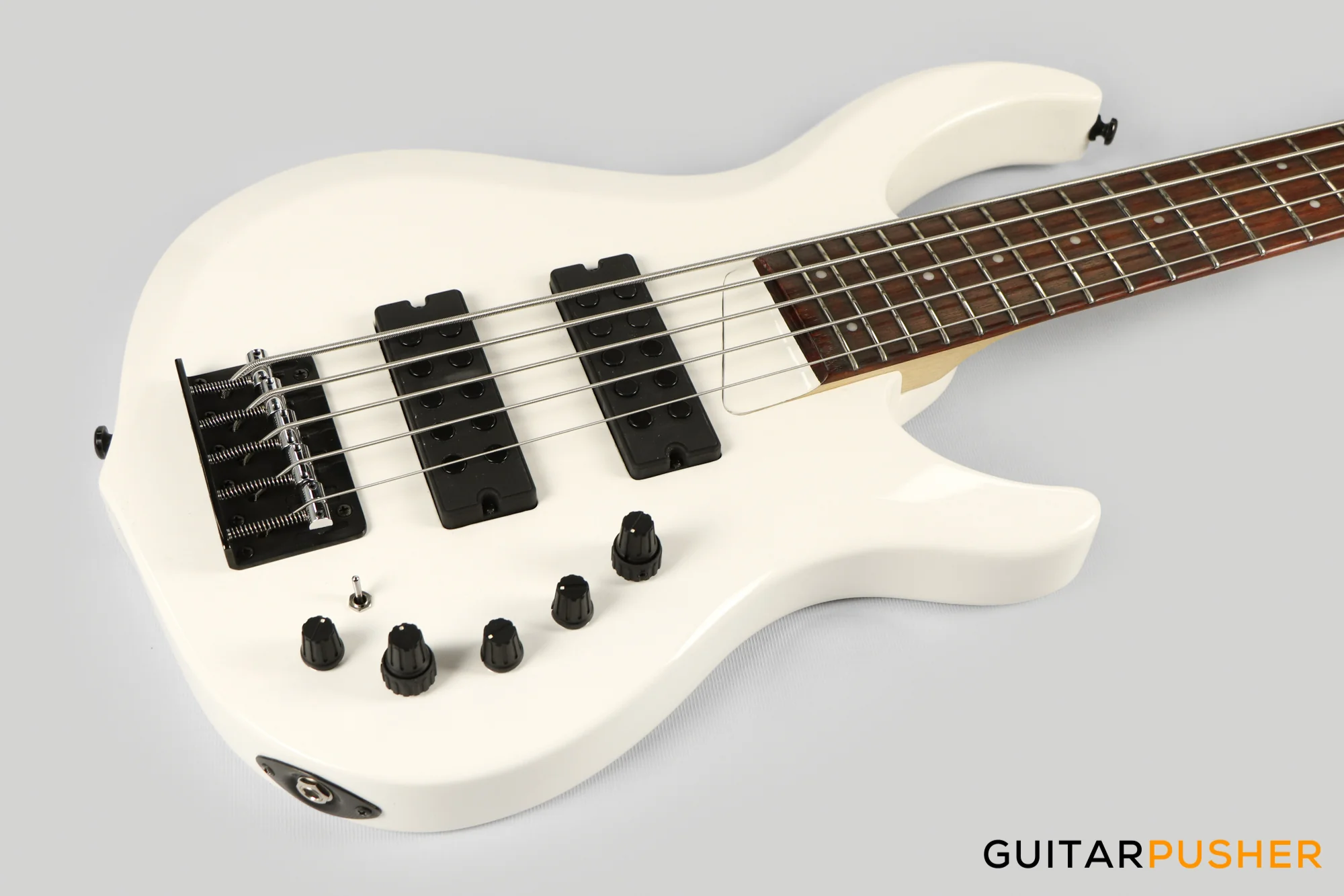 Sire M2 5-String Bass (2023) - Pearl White - Image 11