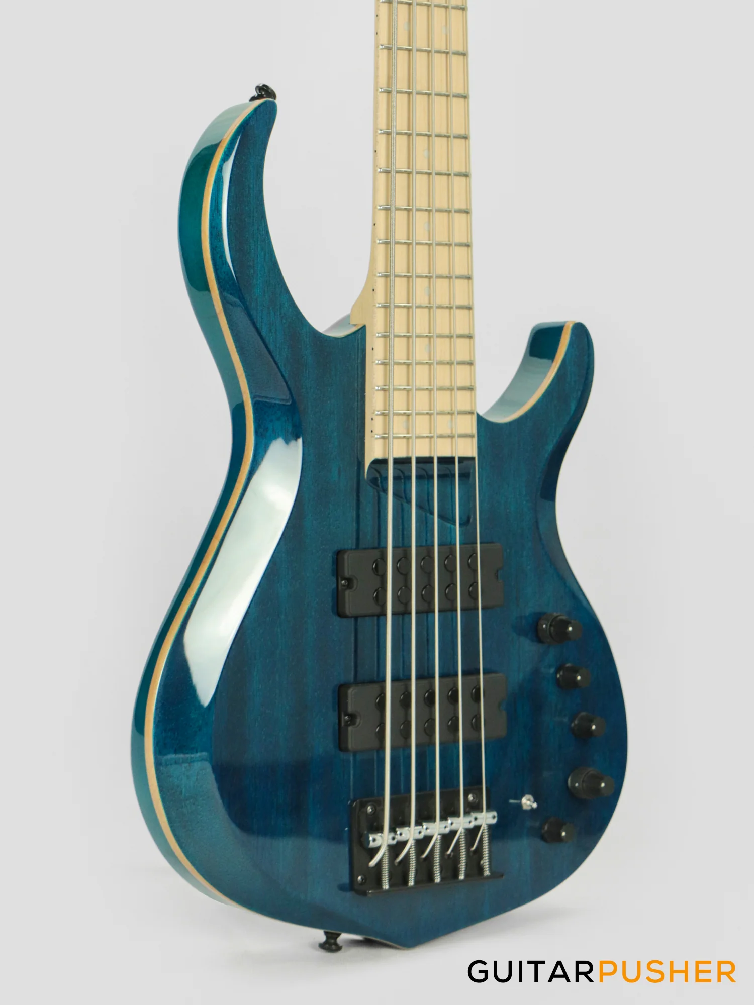 Sire M2 5-String Bass (2023) - Transblue - Image 3