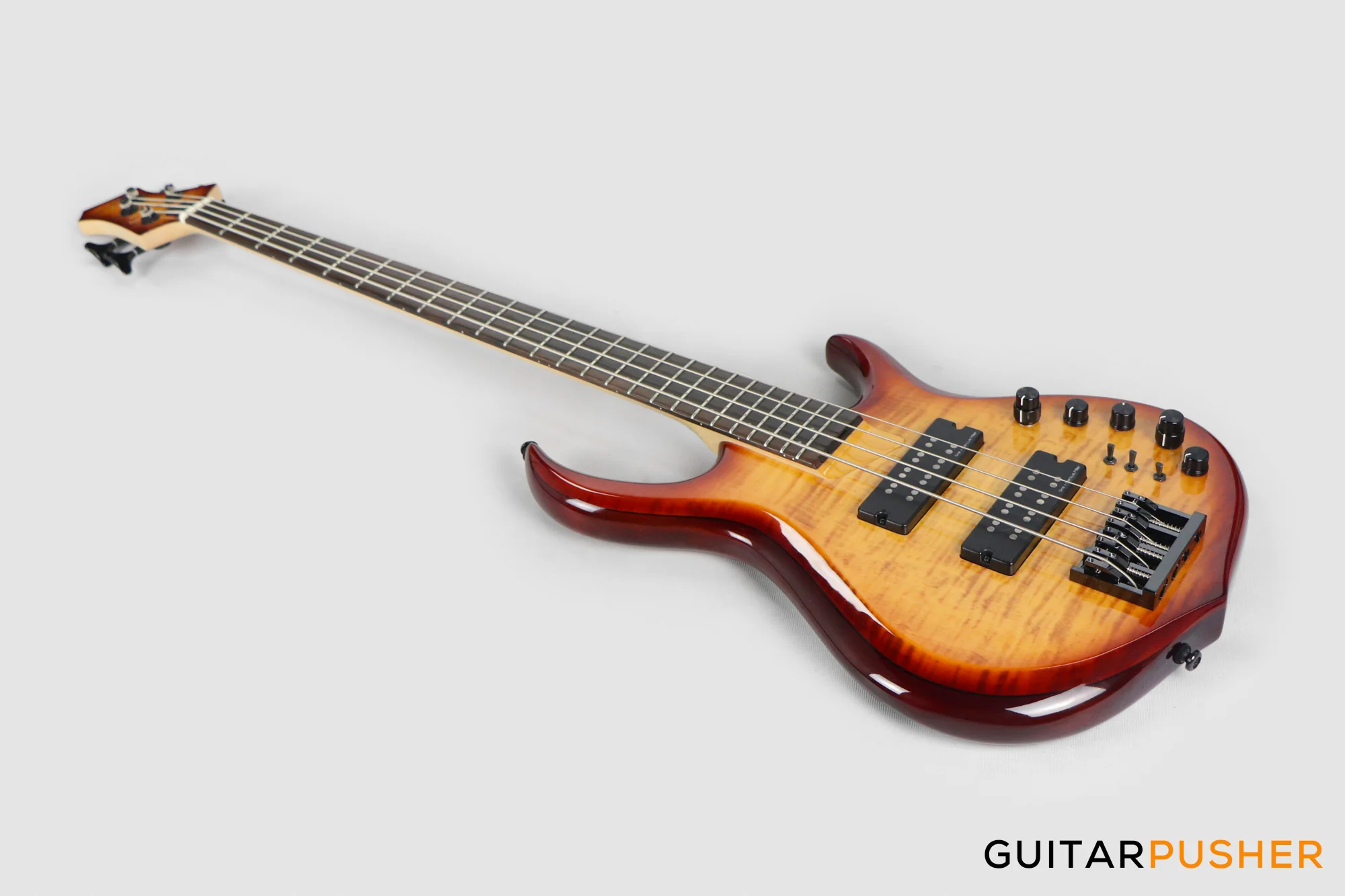 Sire M7 Alder 4-String Bass - Brown Sunburst Satin (2023) - Image 10
