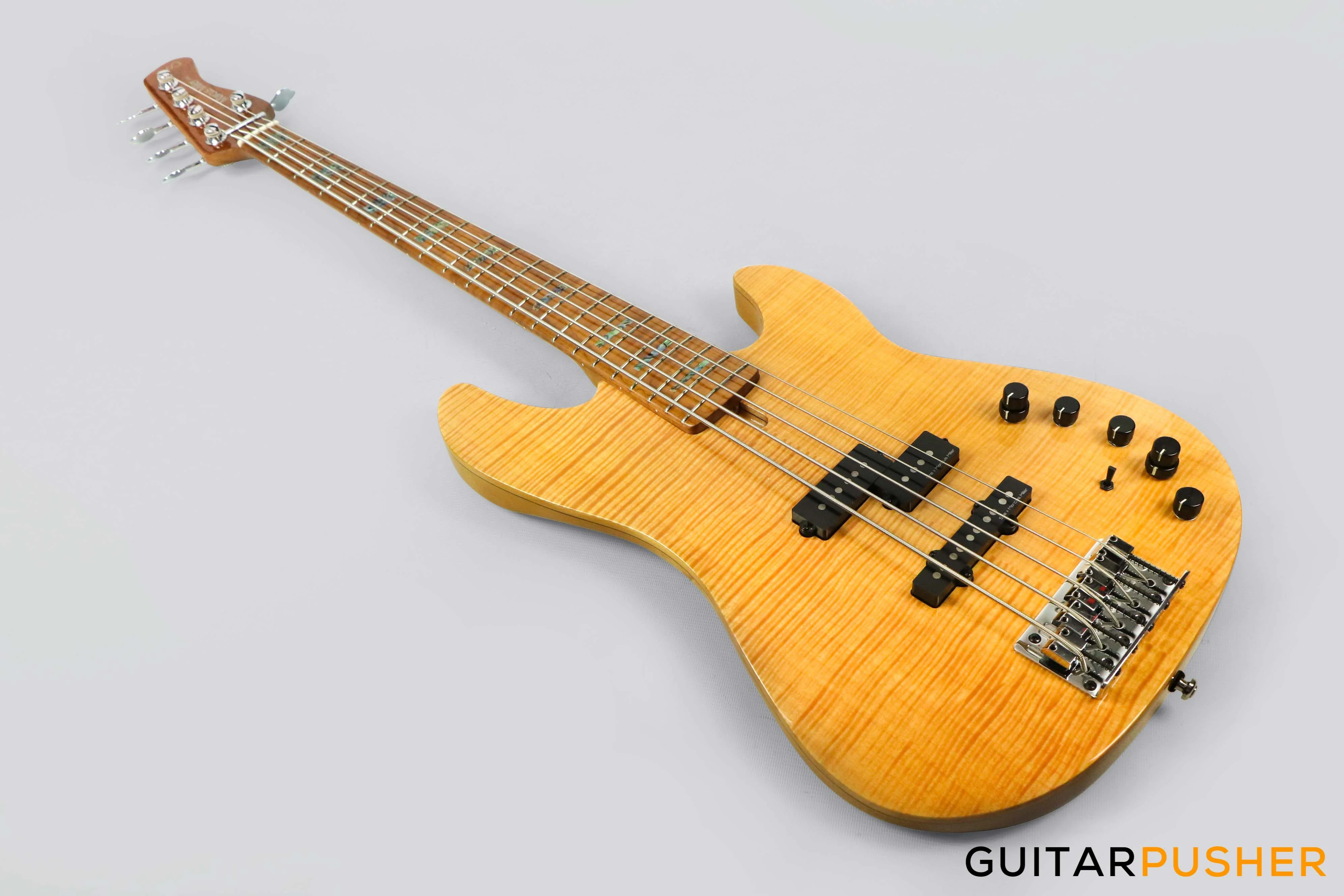 Sire P10 Alder 5-String Bass with Premium Gigbag - Natural - Image 10