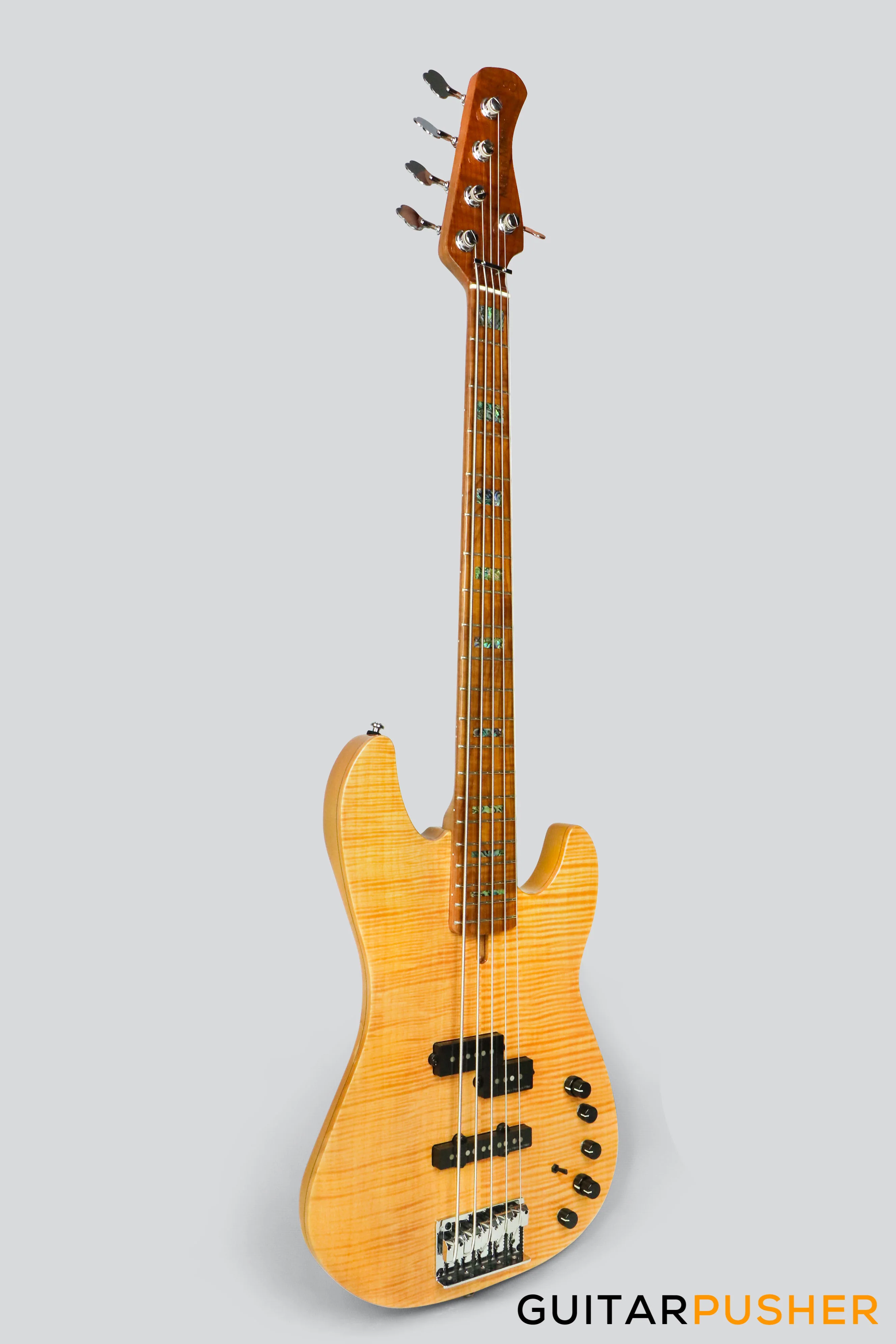 Sire P10 Alder 5-String Bass with Premium Gigbag - Natural - Image 3