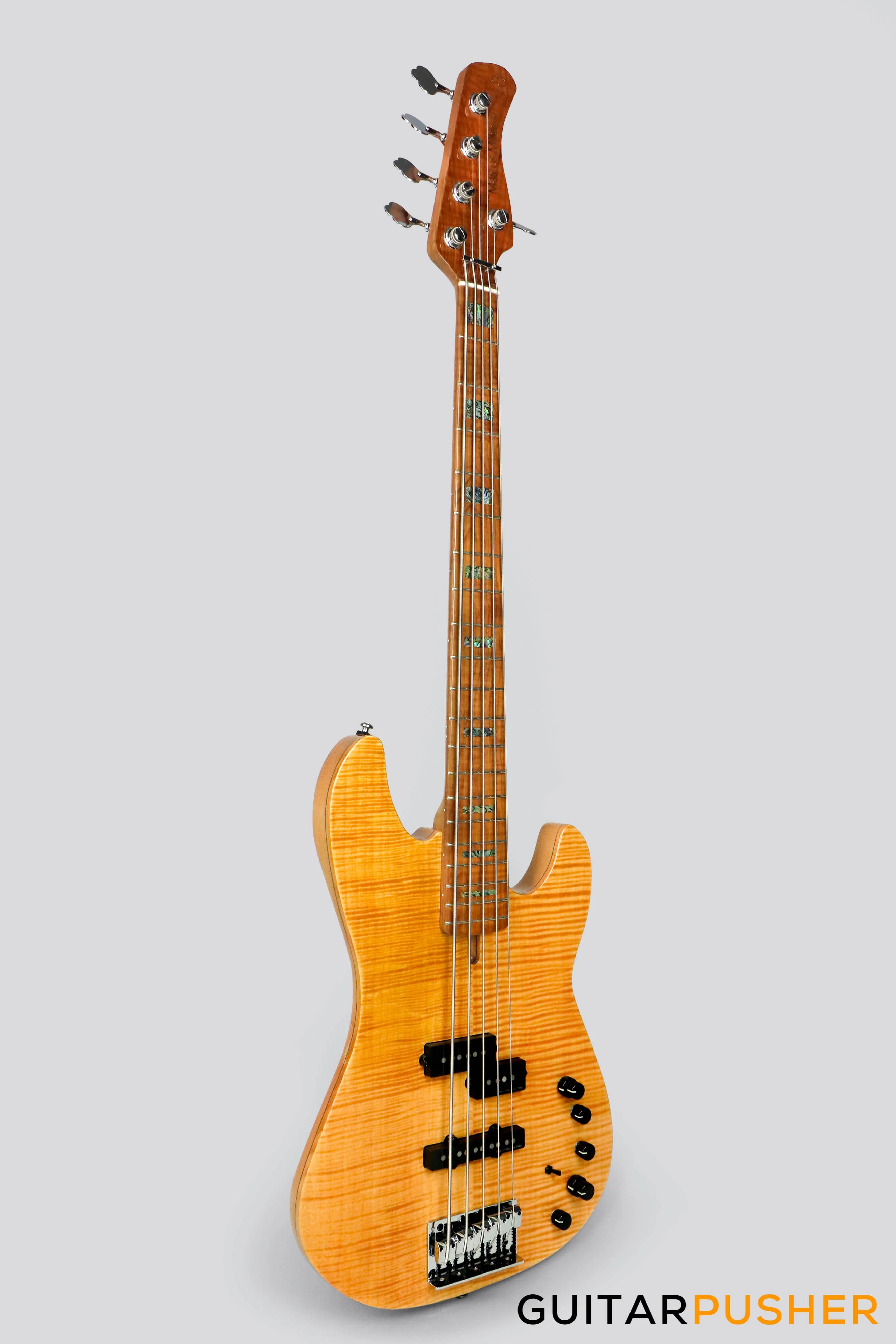 Sire P10 Alder 5-String Bass with Premium Gigbag - Natural - Image 4