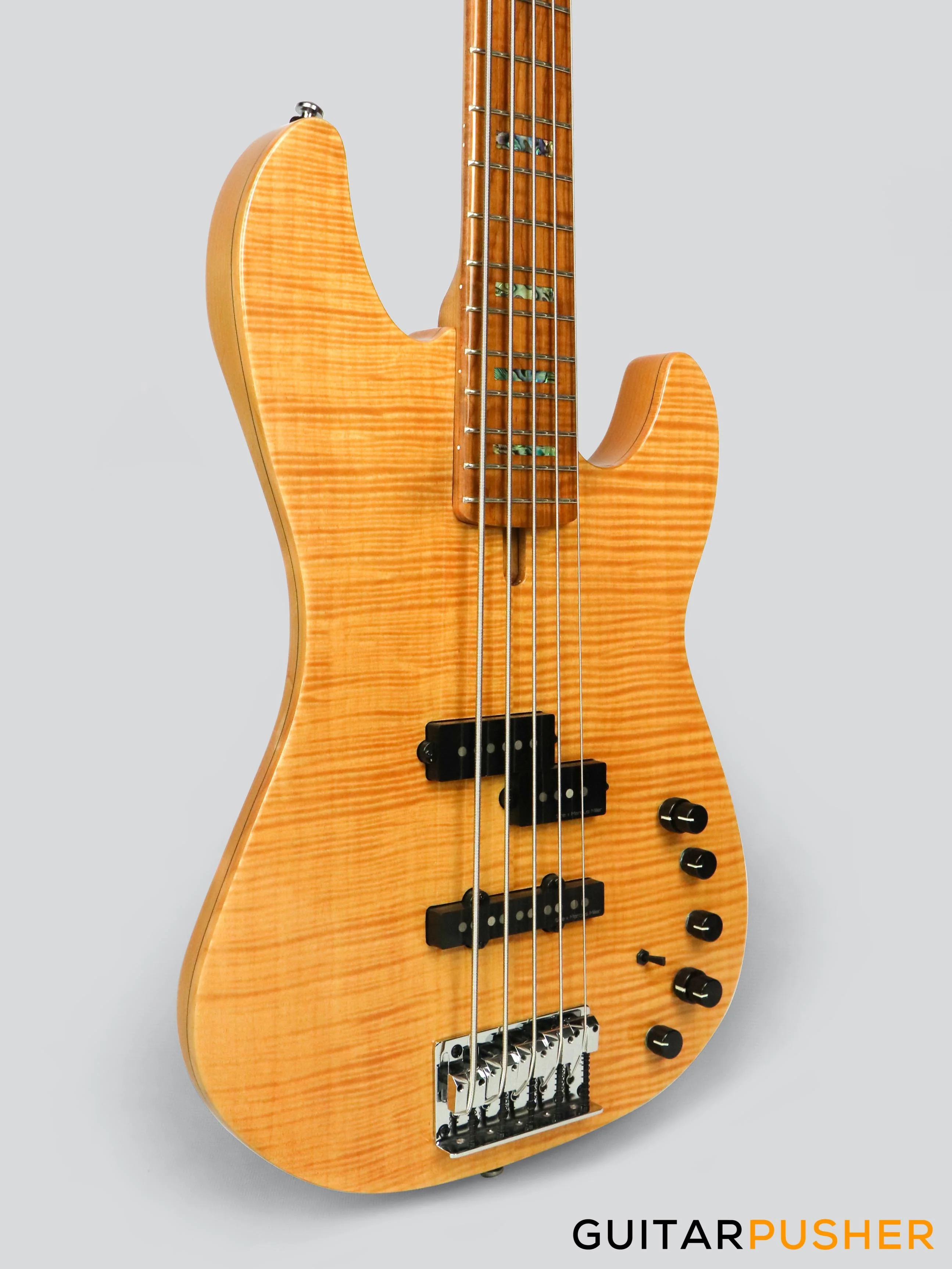 Sire P10 Alder 5-String Bass with Premium Gigbag - Natural - Image 7