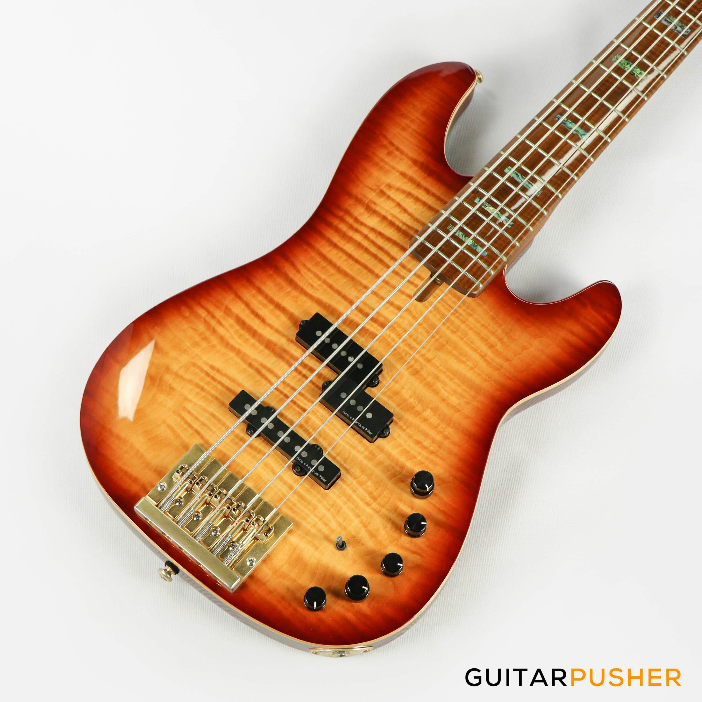 Sire P10dx Alder 5-String Bass - Tobacco Sunburst (2023) - Image 16