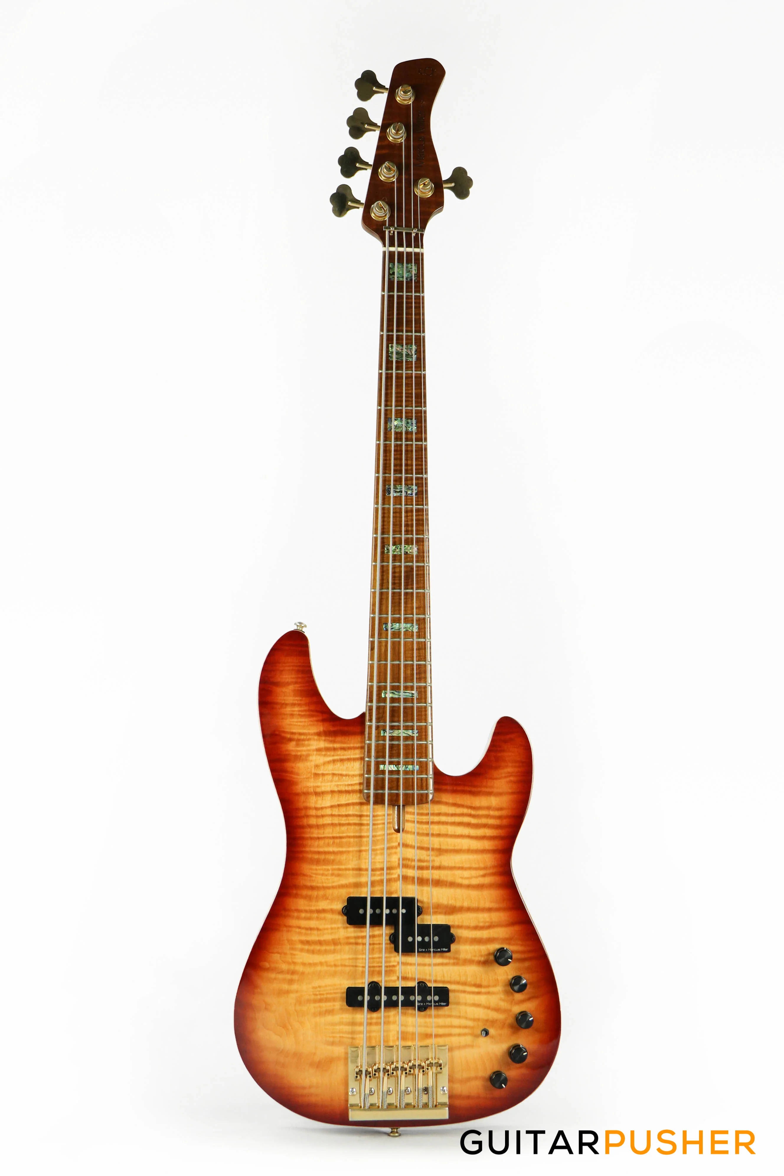 Sire P10dx Alder 5-String Bass - Tobacco Sunburst (2023) - Image 2