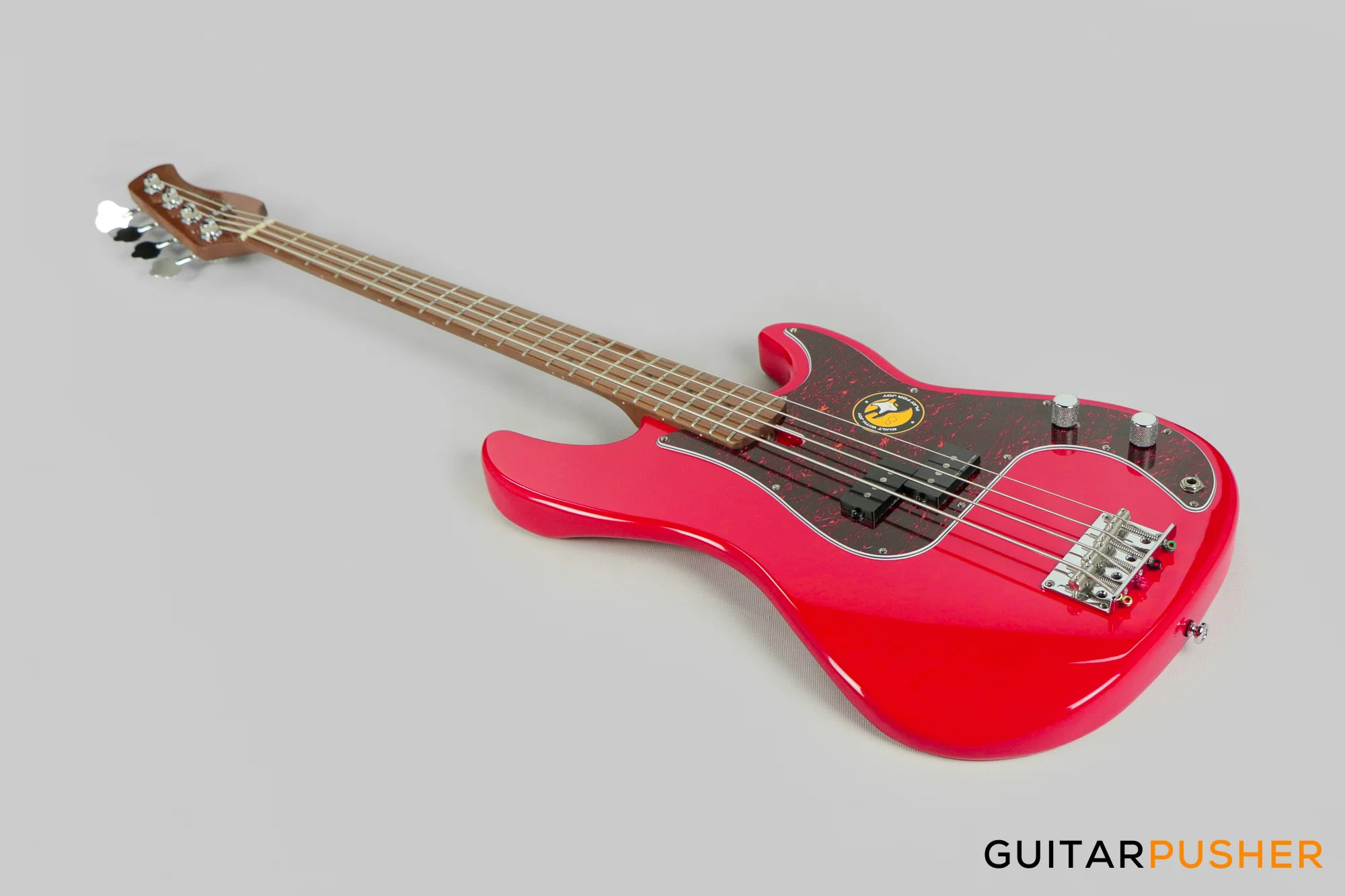 Sire P5 Alder 4-String Bass Guitar with Premium Gig Bag - Dark Red (2023) - Image 10