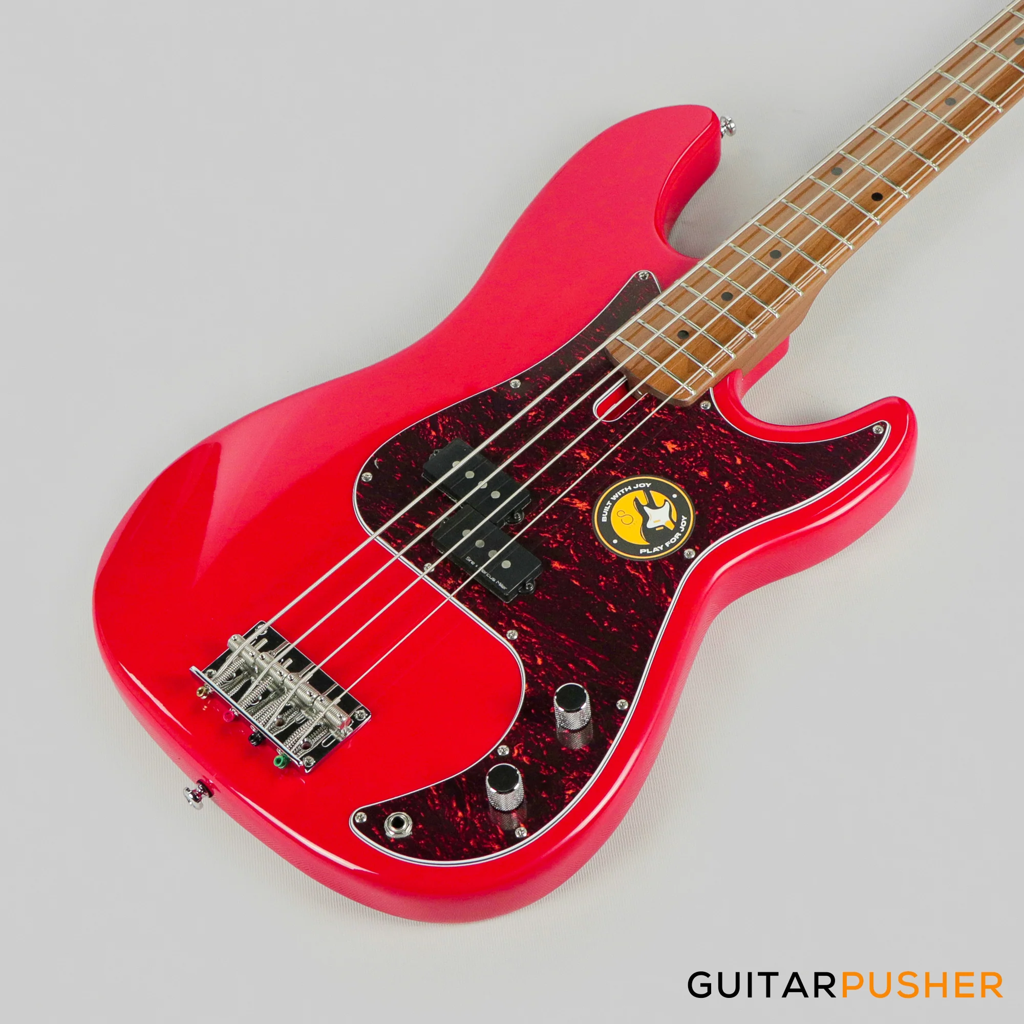 Sire P5 Alder 4-String Bass Guitar with Premium Gig Bag - Dark Red (2023) - Image 11