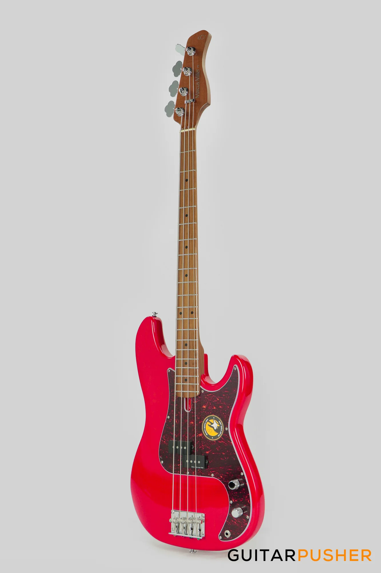 Sire P5 Alder 4-String Bass Guitar with Premium Gig Bag - Dark Red (2023) - Image 8