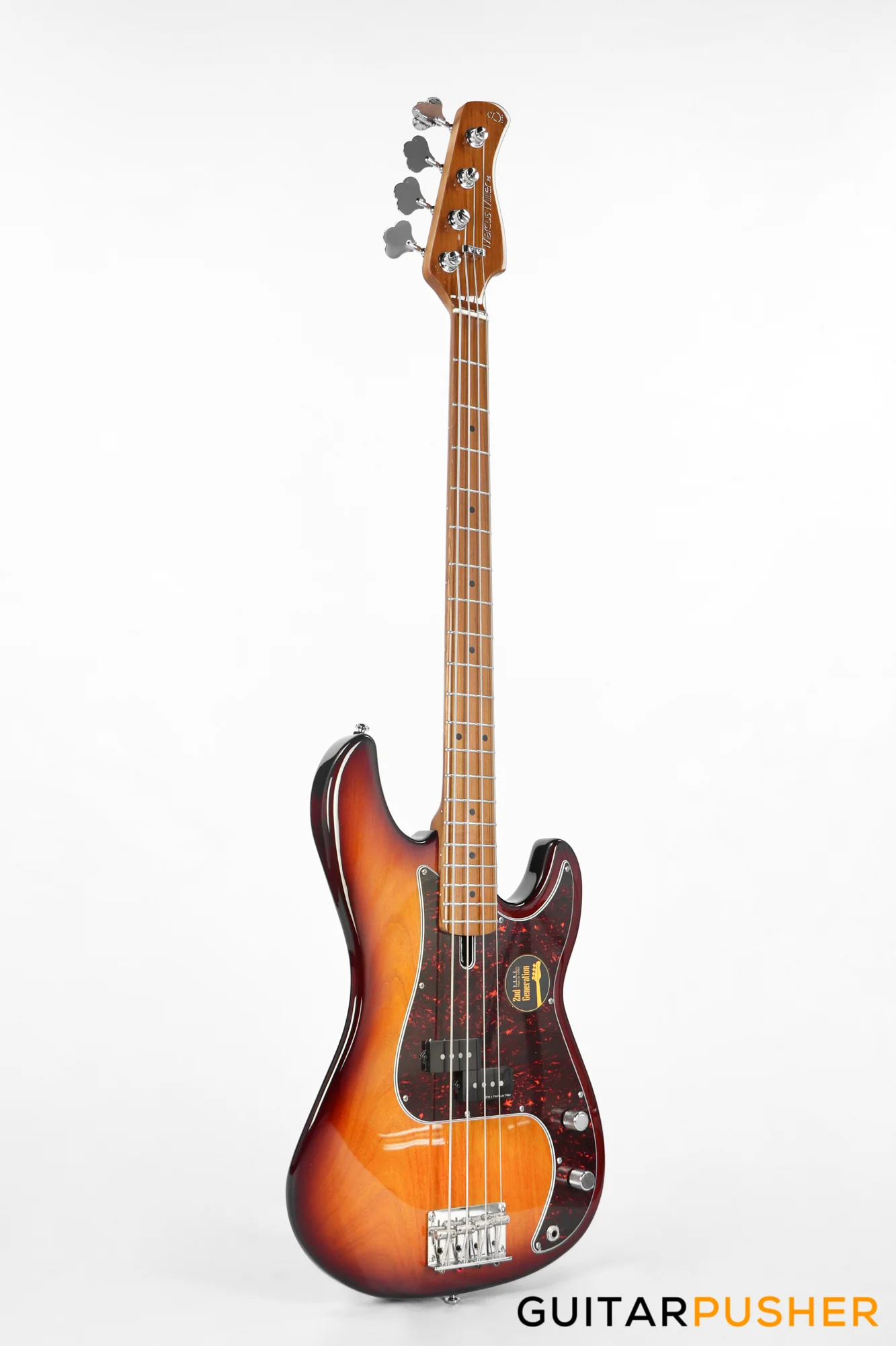 Sire P5 Alder 4-String Bass Guitar with Premium Gig Bag - Tobacco Sunburst - Image 5