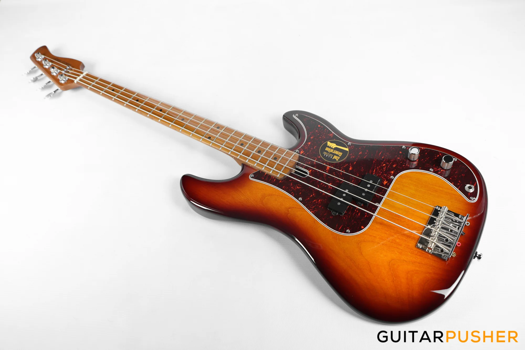 Sire P5 Alder 4-String Bass Guitar with Premium Gig Bag - Tobacco Sunburst - Image 9