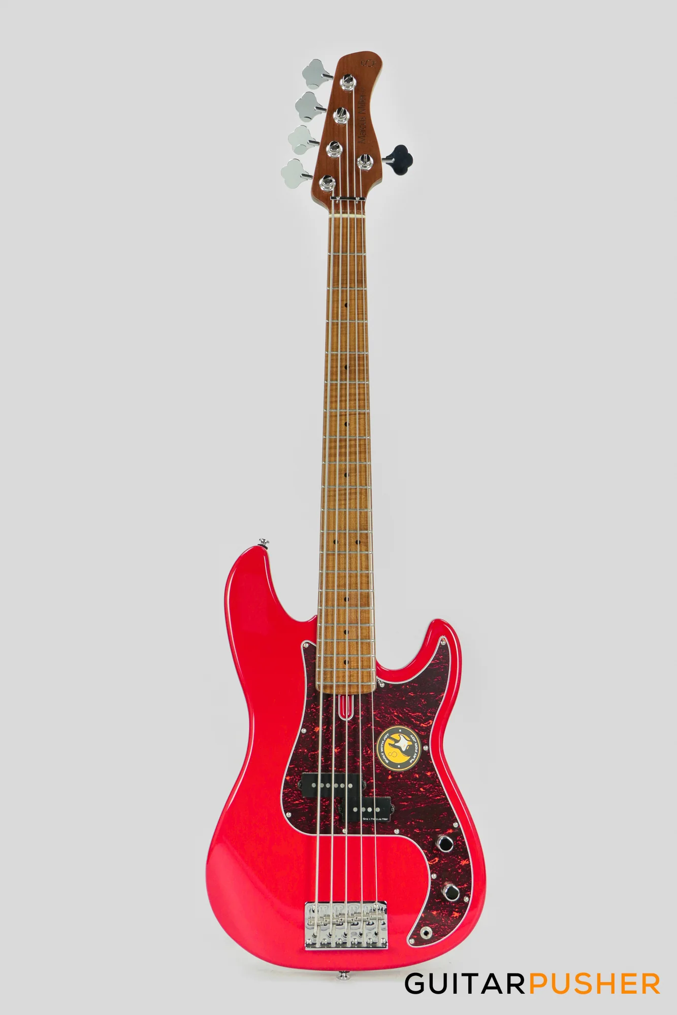 Sire P5 Alder 5-String Bass Guitar with Premium Gig Bag - Dark Red (2023) - Image 2