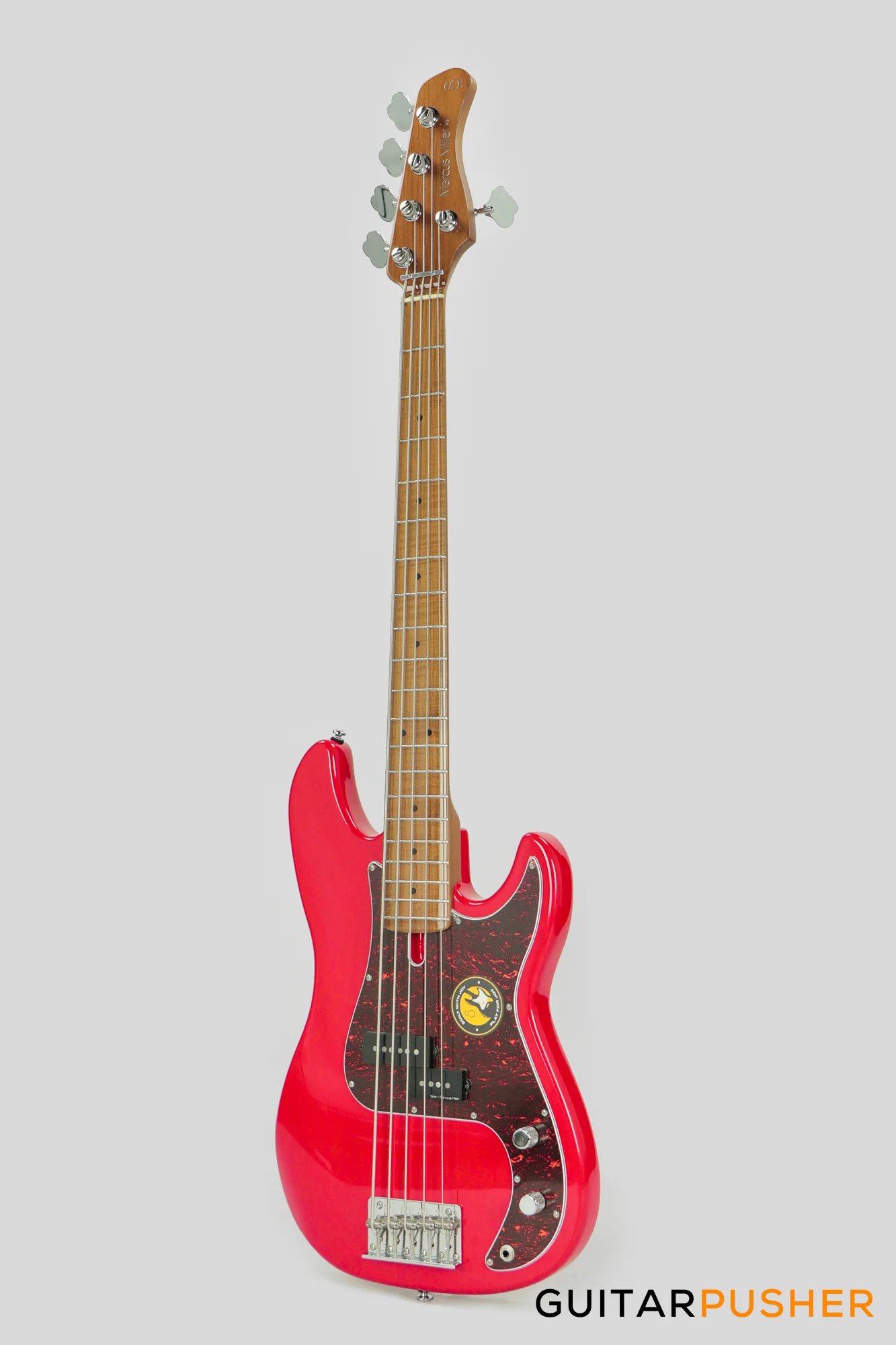Sire P5 Alder 5-String Bass Guitar with Premium Gig Bag - Dark Red (2023) - Image 8