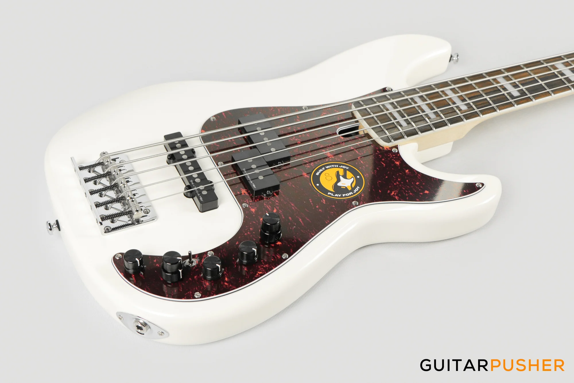 Sire P7 Alder 5-String Bass - Antique White (2023) - Image 12