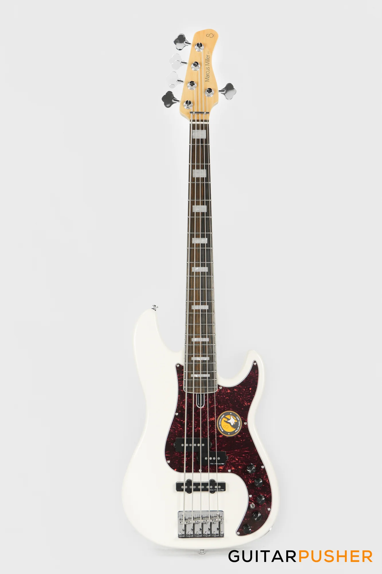 Sire P7 Alder 5-String Bass - Antique White (2023) - Image 2