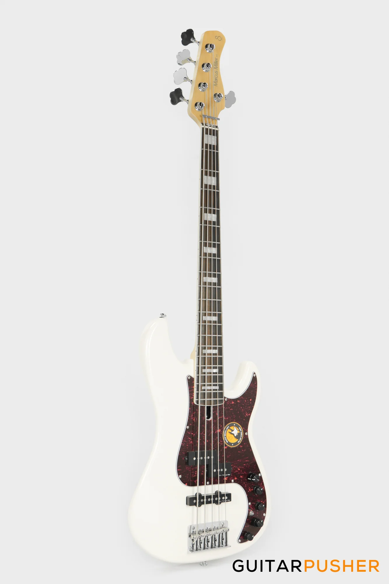 Sire P7 Alder 5-String Bass - Antique White (2023) - Image 3