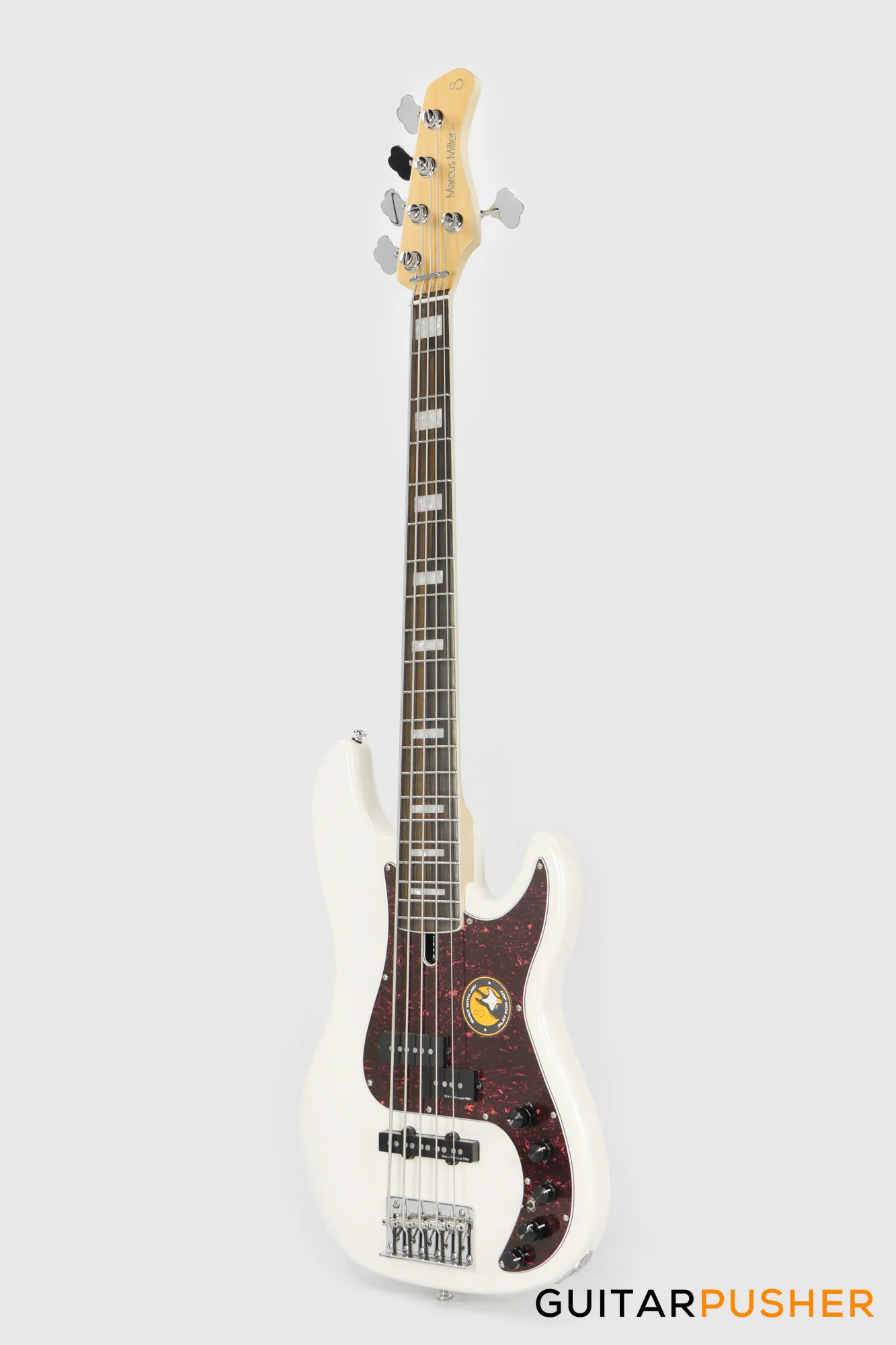 Sire P7 Alder 5-String Bass - Antique White (2023) - Image 8