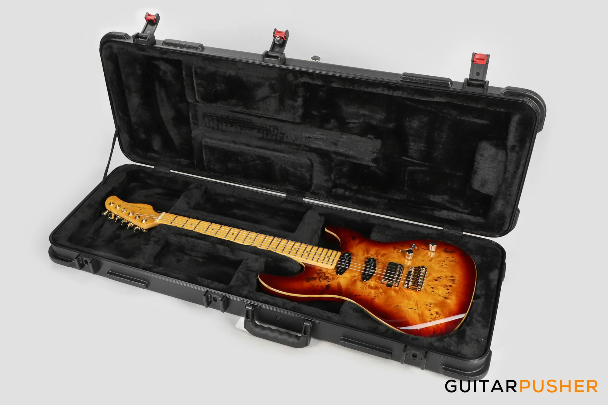 Sire S10 HSS Alder S-Style Electric Guitar - Natural Burst (2024) - Image 10