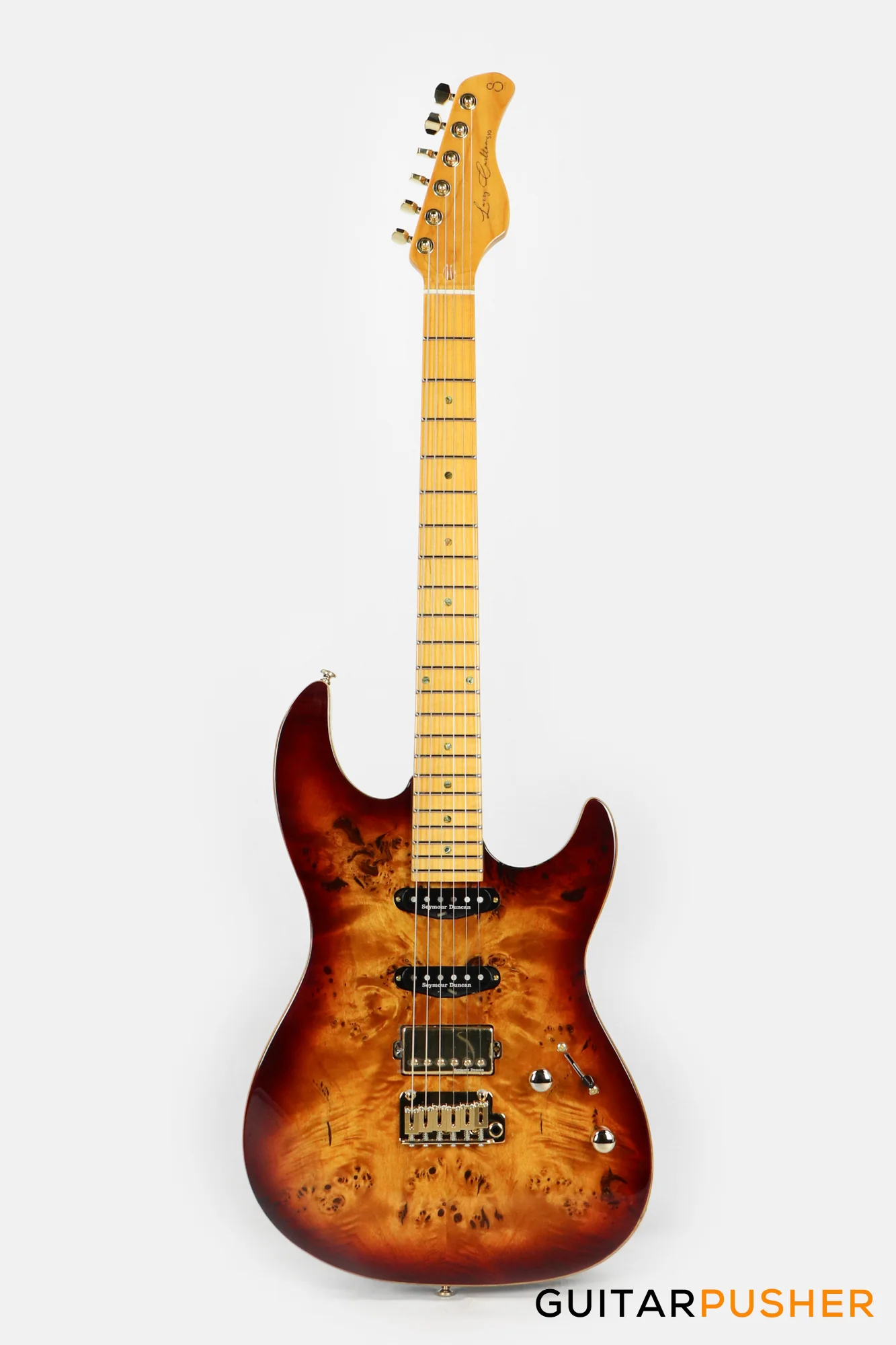 Sire S10 HSS Alder S-Style Electric Guitar - Natural Burst (2024) - Image 13