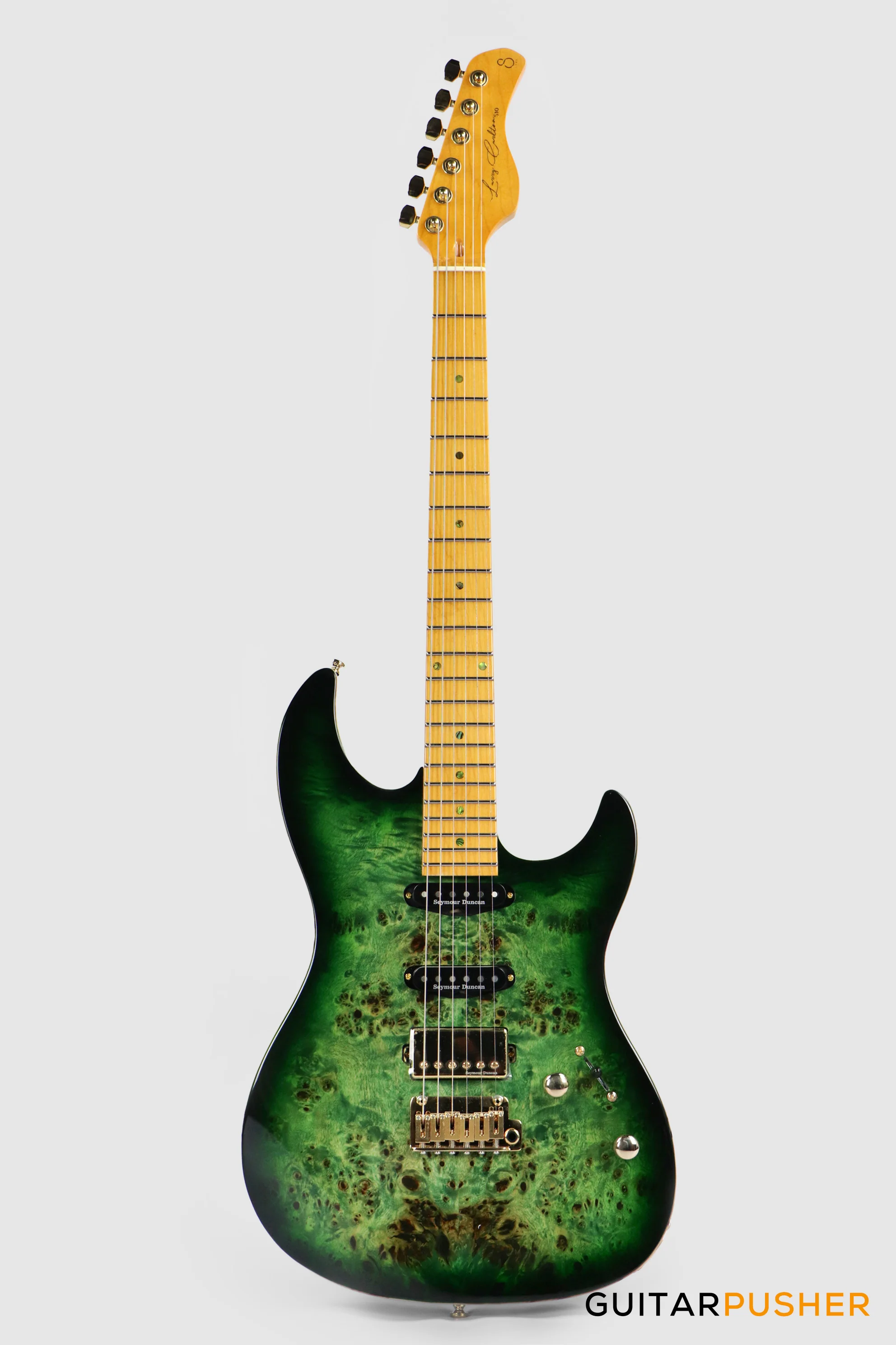 Sire S10 HSS Alder S-Style Electric Guitar - Transparent Green (2024) - Image 12
