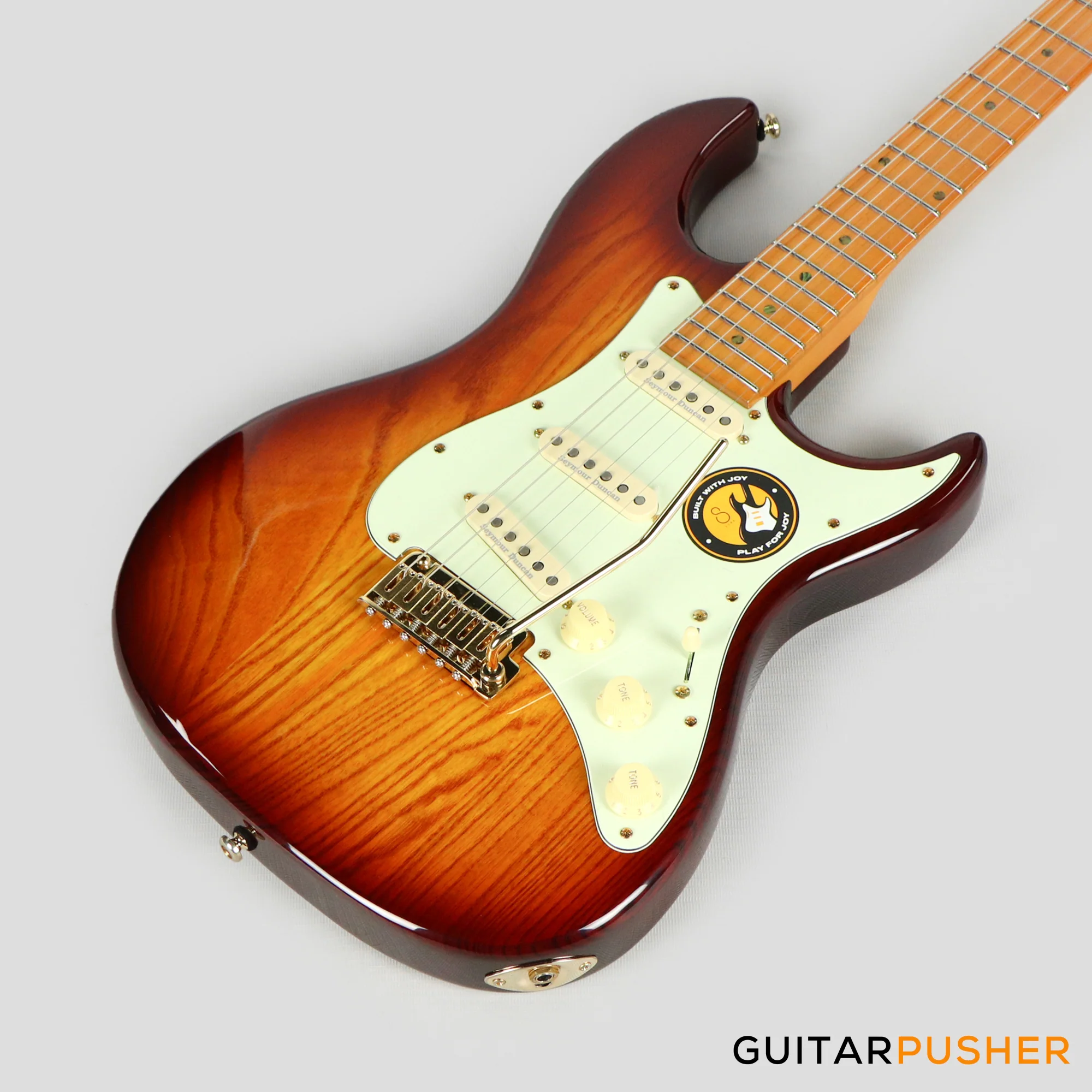 Sire S10 SSS Swamp Ash S-Style Electric Guitar - Tobacco Sunburst (2024) - Image 10