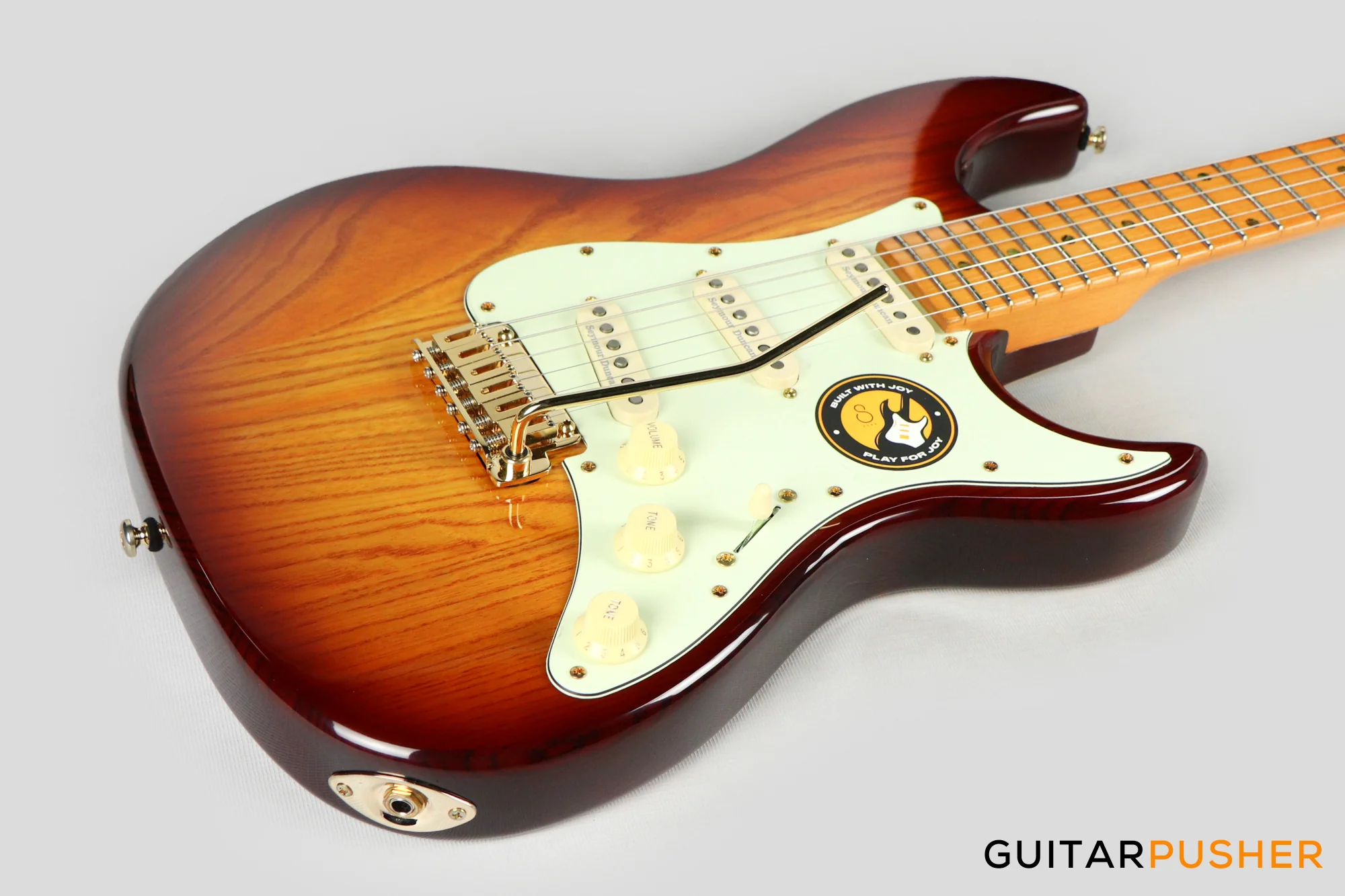 Sire S10 SSS Swamp Ash S-Style Electric Guitar - Tobacco Sunburst (2024) - Image 11