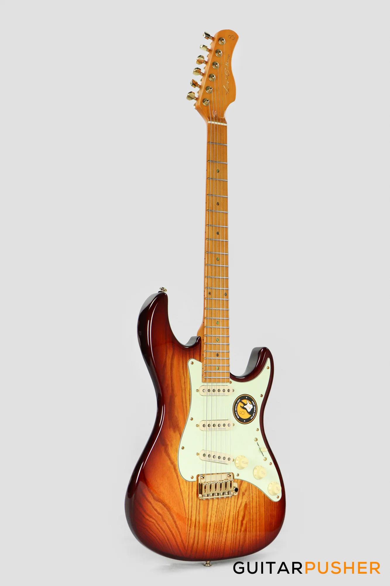 Sire S10 SSS Swamp Ash S-Style Electric Guitar - Tobacco Sunburst (2024) - Image 3