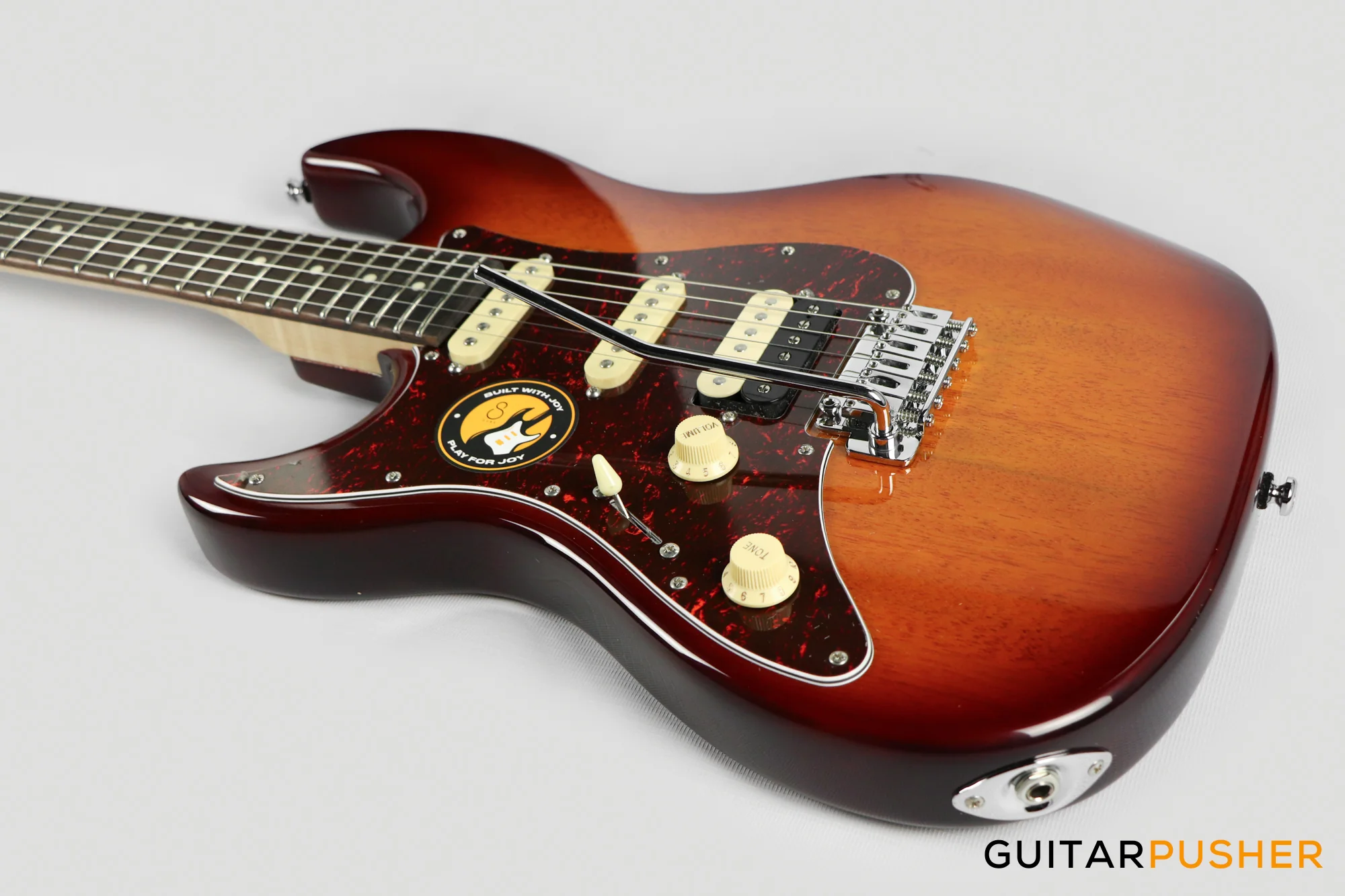 Sire S3 Mahogany S Style Electric Guitar LEFT HANDED (2023) - Tobacco Sunburst - Image 2